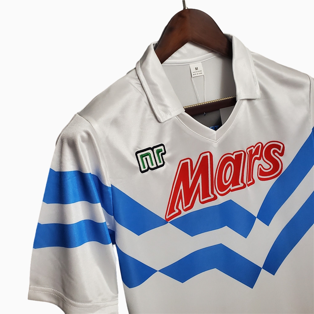 Retro Napoli 1988-89 Away Stadium Jersey - UnitedFutballJersey