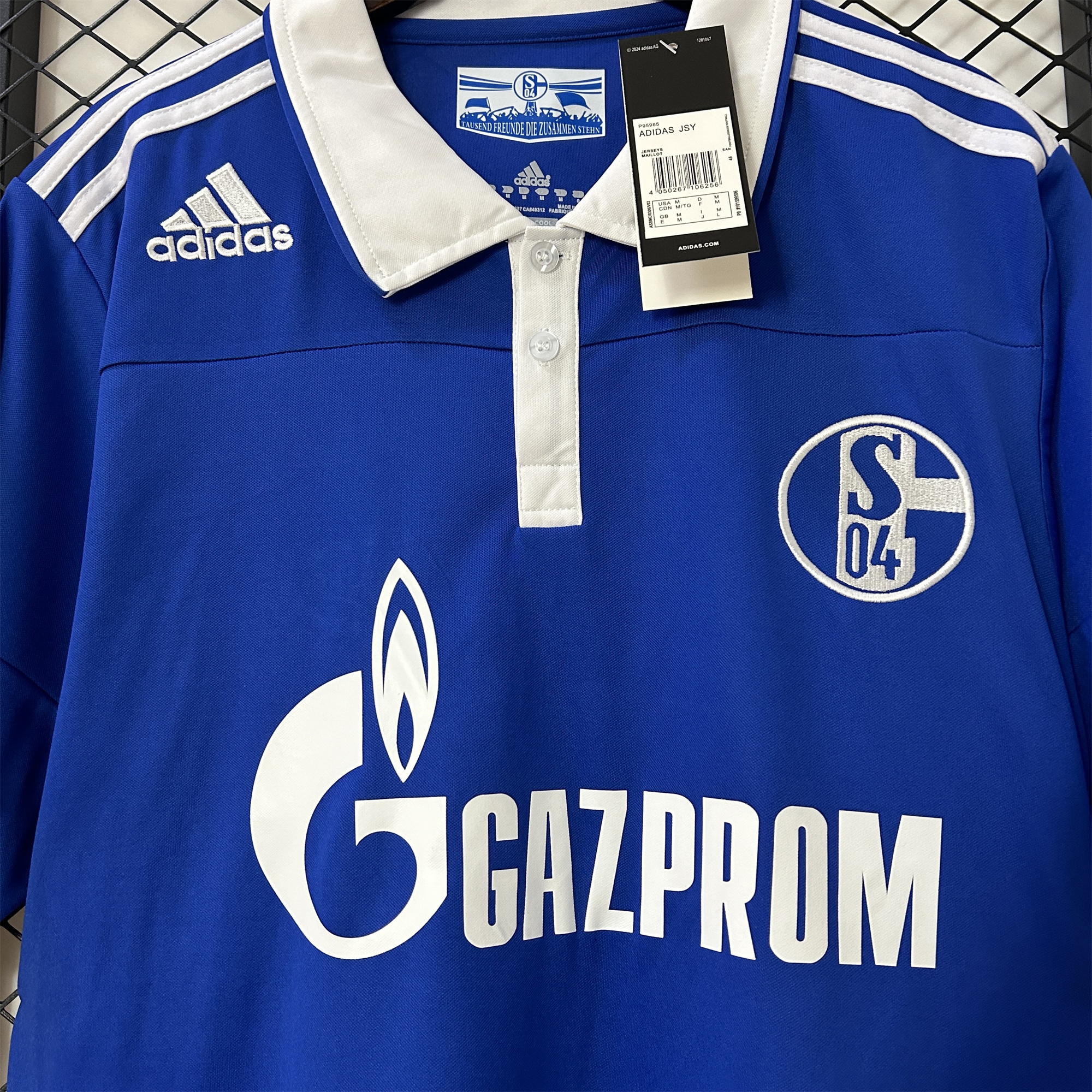 Retro Schalke 04 2010-12 Home Stadium Jersey - UnitedFutballJersey