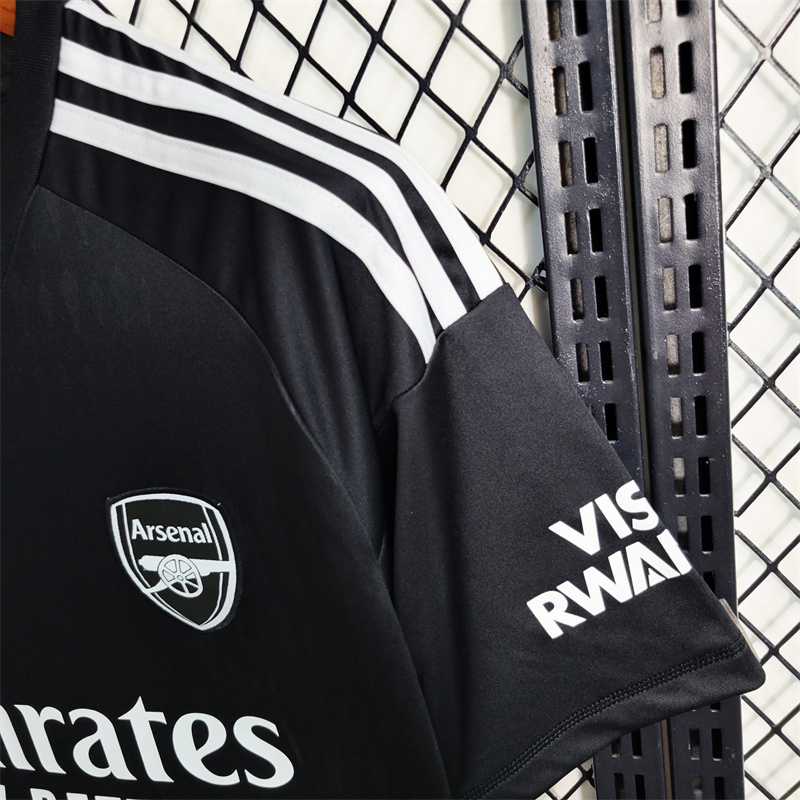 Arsenal 23/24 Black Jersey - Fans Version - UnitedFutballJersey