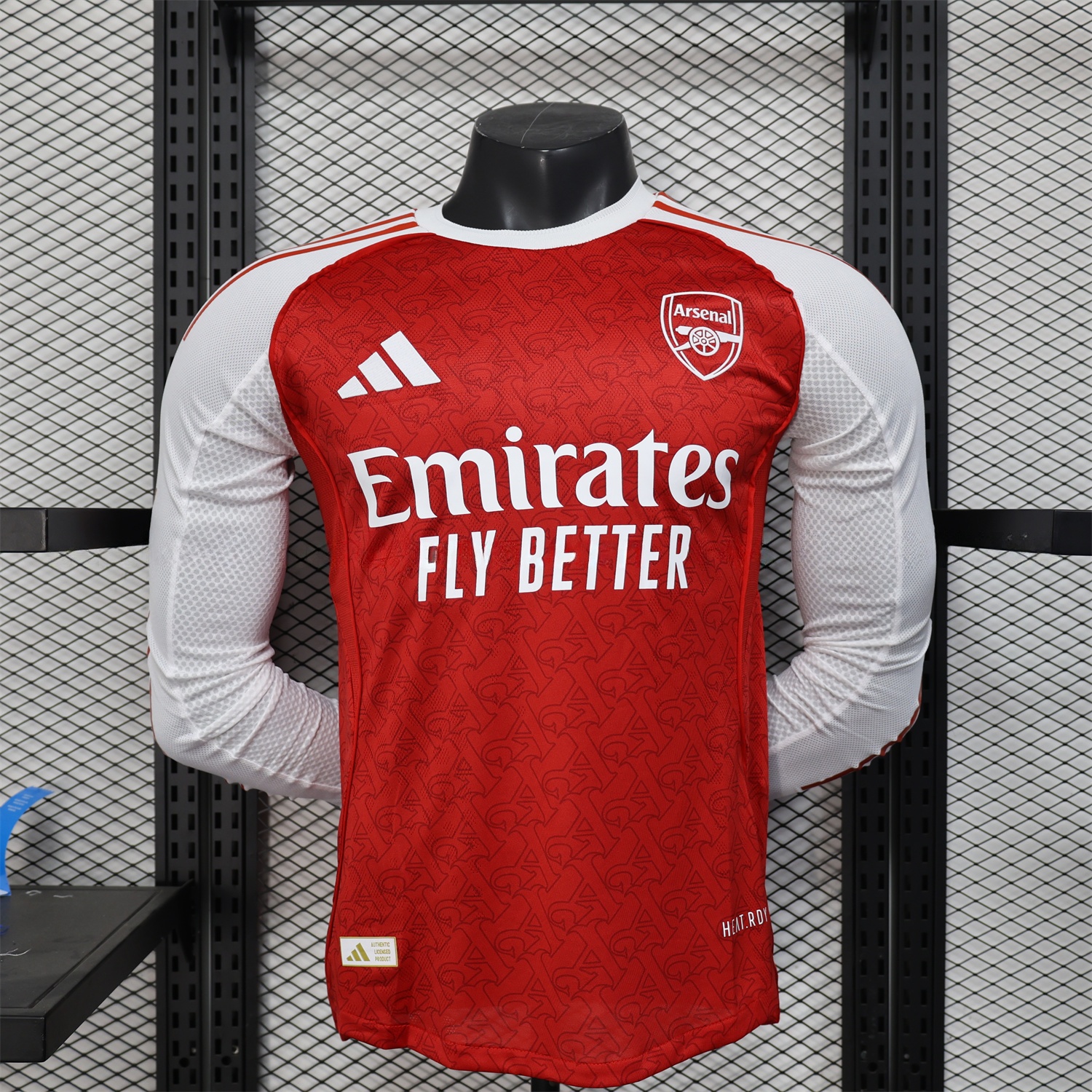 Arsenal 25-26 Home Long Sleeves Jersey - Player Version - UnitedFutballJersey