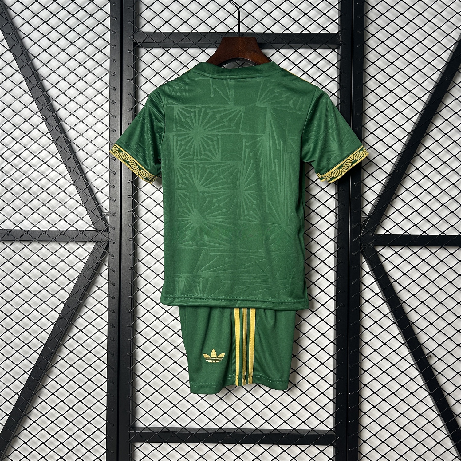 Mexico 2025 Gold Cup Green Kids Kit - UnitedFutballJersey