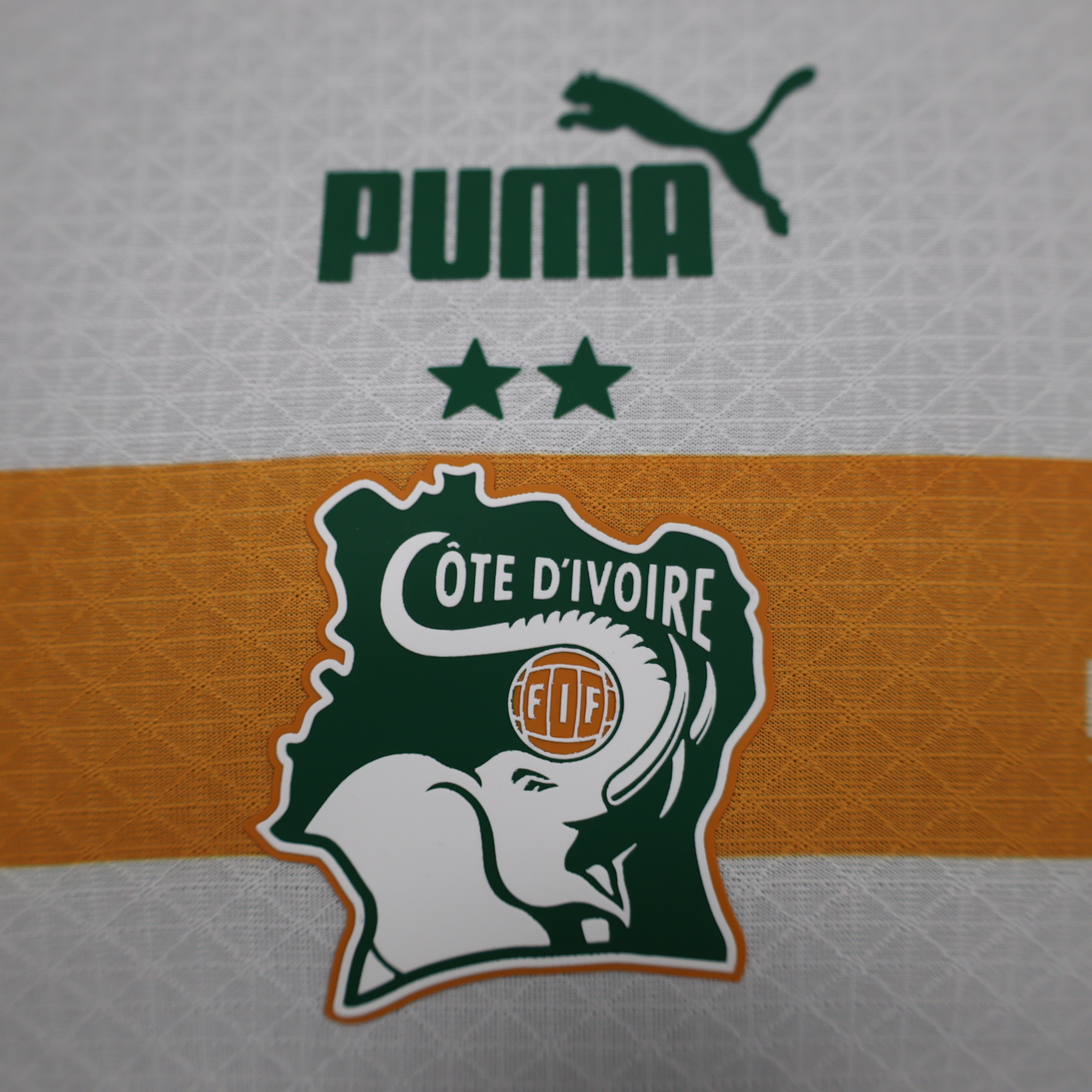 Cote d'Ivoire 22-23 Away Stadium Jersey - Player Version - UnitedFutballJersey
