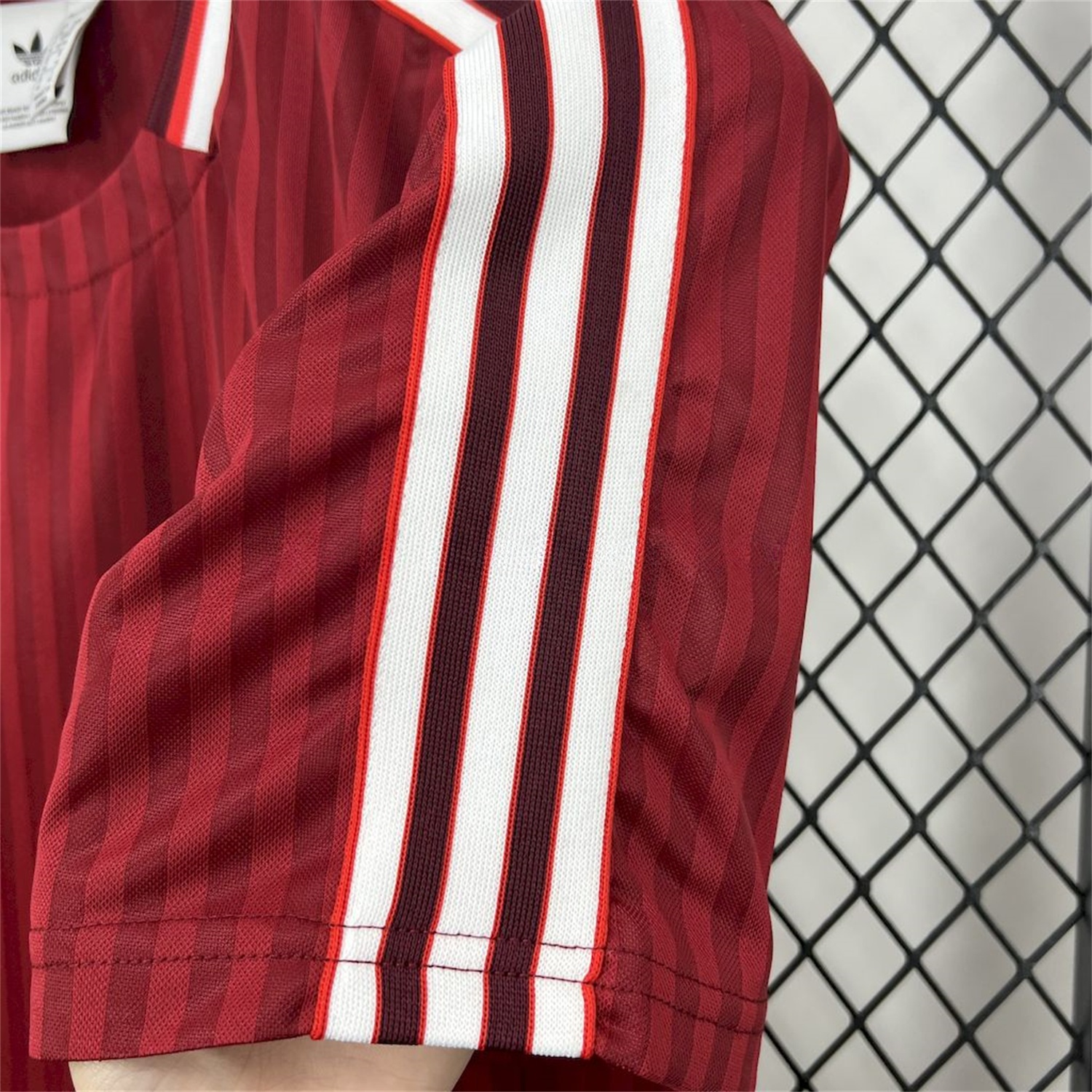 Bayern Munich 24-25 Red Terrace Icon Retro Jersey - Fans Version - UnitedFutballJersey