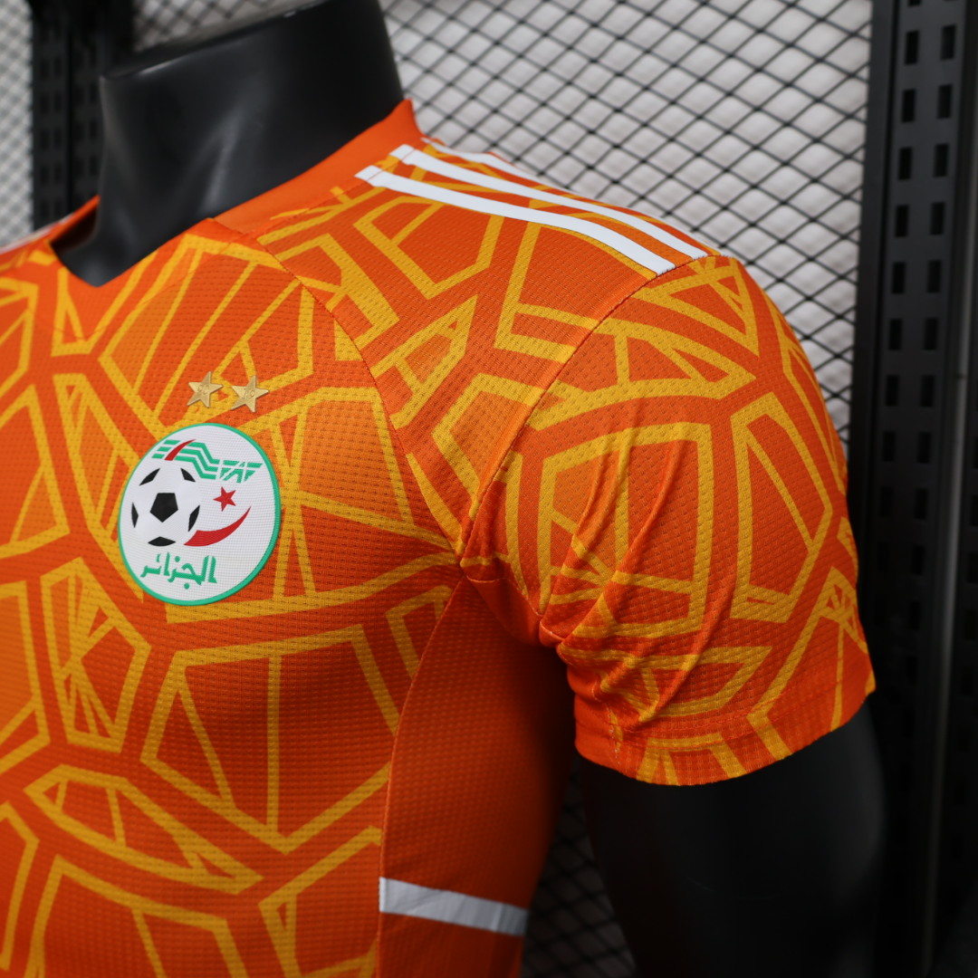Algeria 23-24 Orange Jersey - Player Version - UnitedFutballJersey