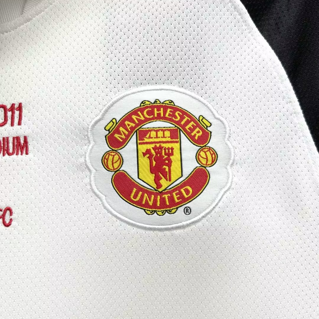 Manchester United Retro 10-11 Away Jersey - Champions League Final Version - UnitedFutballJersey