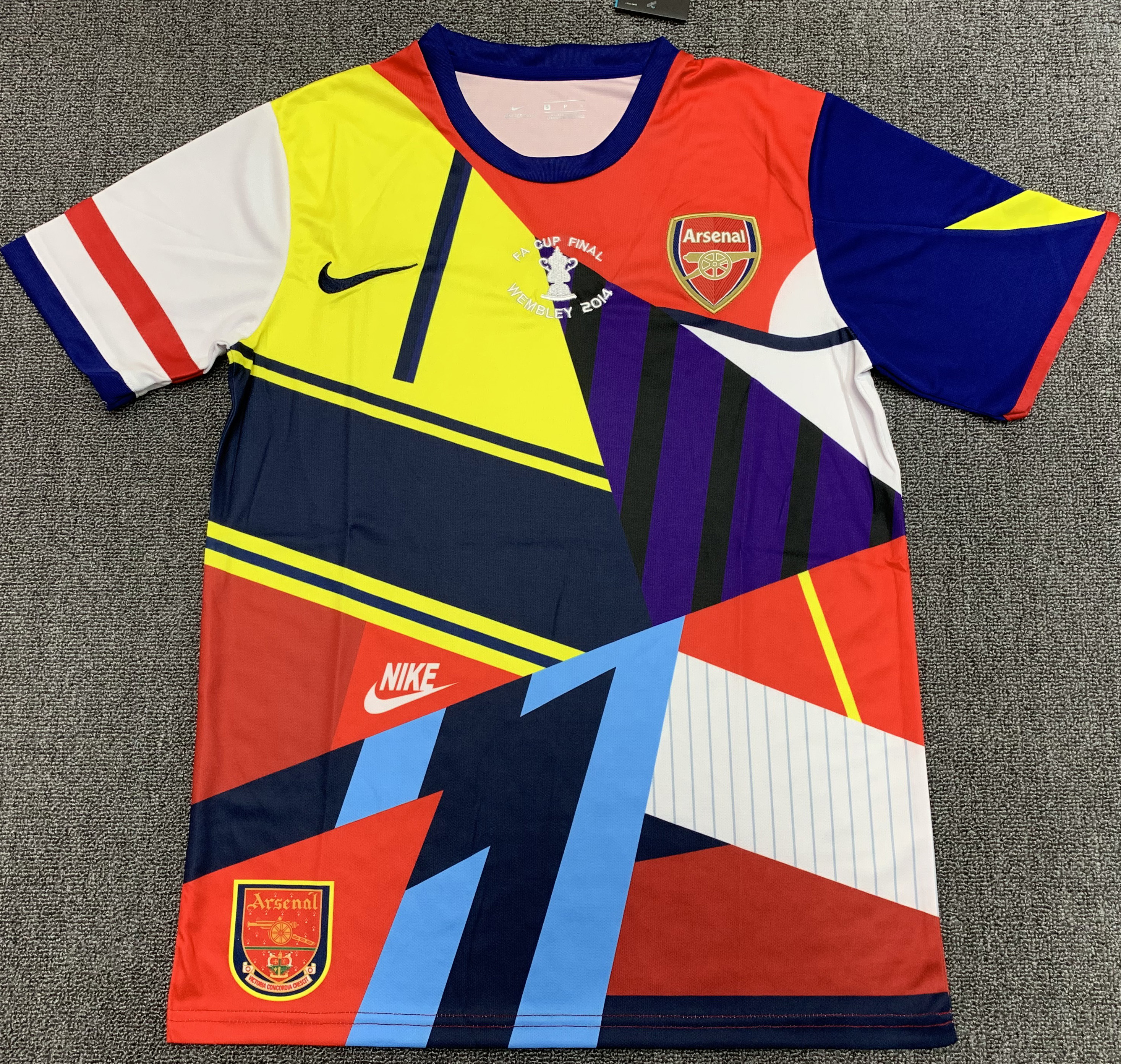 Arsenal Retro 2014 Commemorative Version Shirt - UnitedFutballJersey