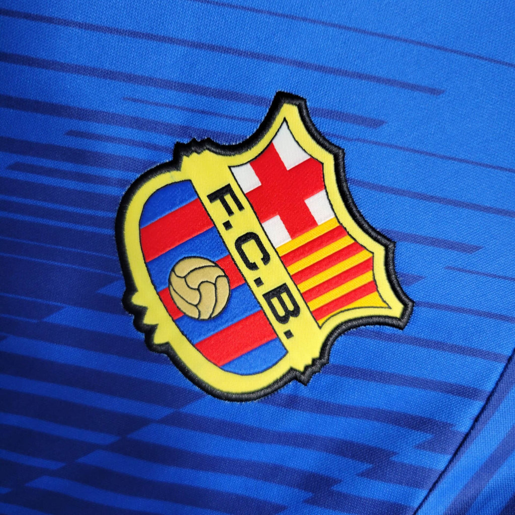 B.A.R.S.A 23-24 Blue Training Jersey - Fans Version - UnitedFutballJersey