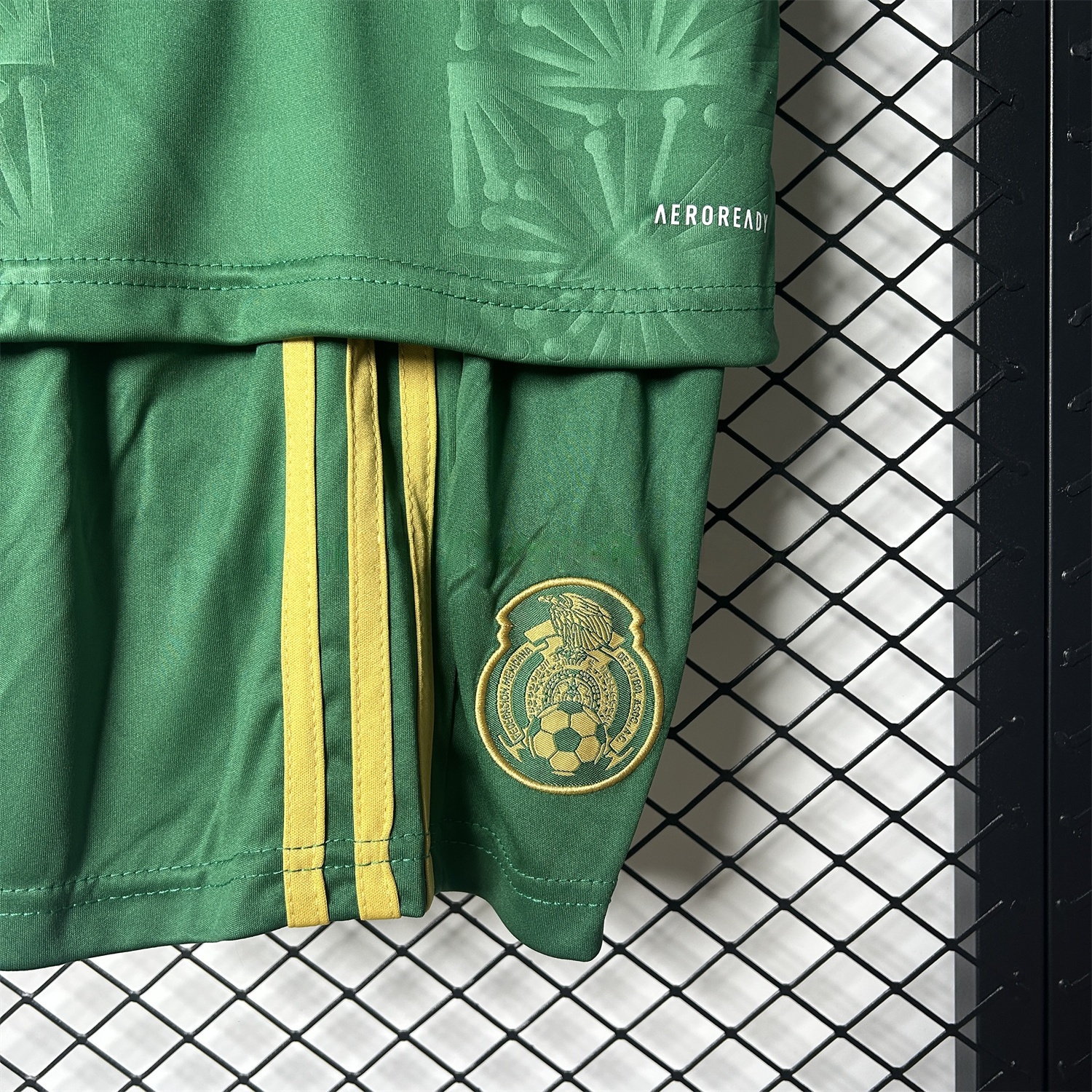 Mexico 2025 Gold Cup Green Kids Kit - UnitedFutballJersey
