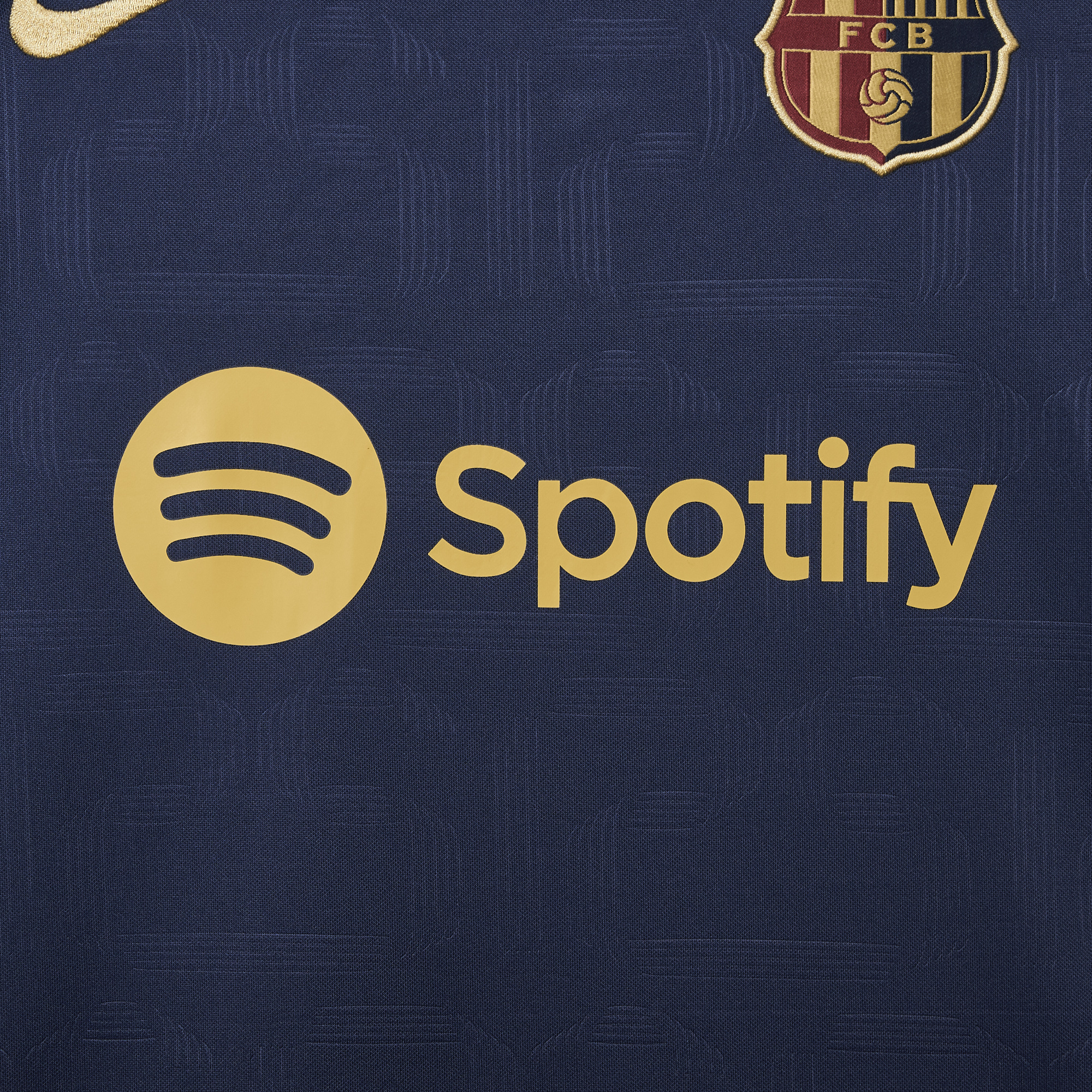 B.A.R.S.A 24-25 Navy Blue 125th Anniversary Pre-match Jersey - Fans Version - UnitedFutballJersey