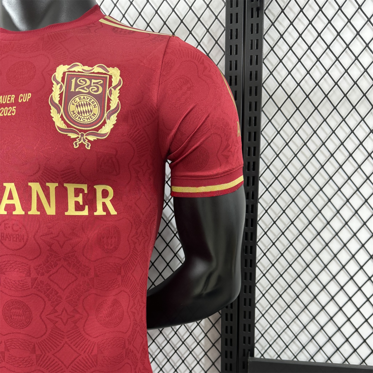 Bayern Munich 2025 125th Anniversary Beckenbauer Cup Jersey - Player Version - UnitedFutballJersey