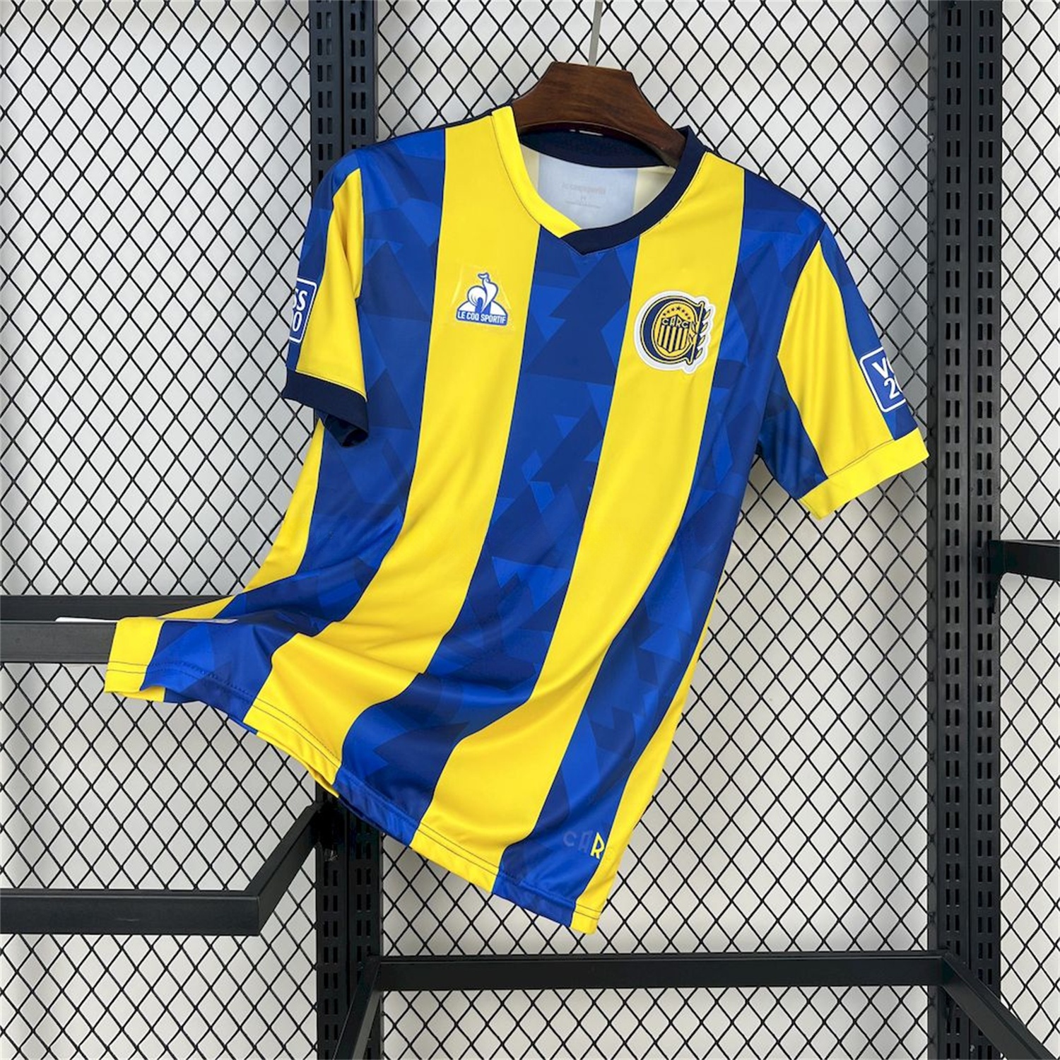 Rosario Central 25-26 Home Unsponsored Jersey - Fans Version - UnitedFutballJersey