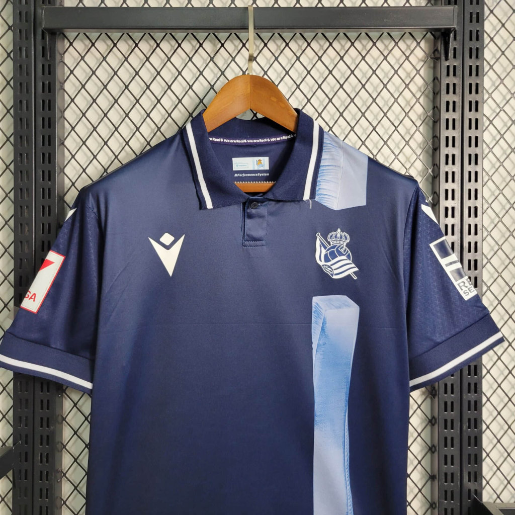 Real Sociedad 23-24 Away Stadium Jersey - Fans Version - UnitedFutballJersey