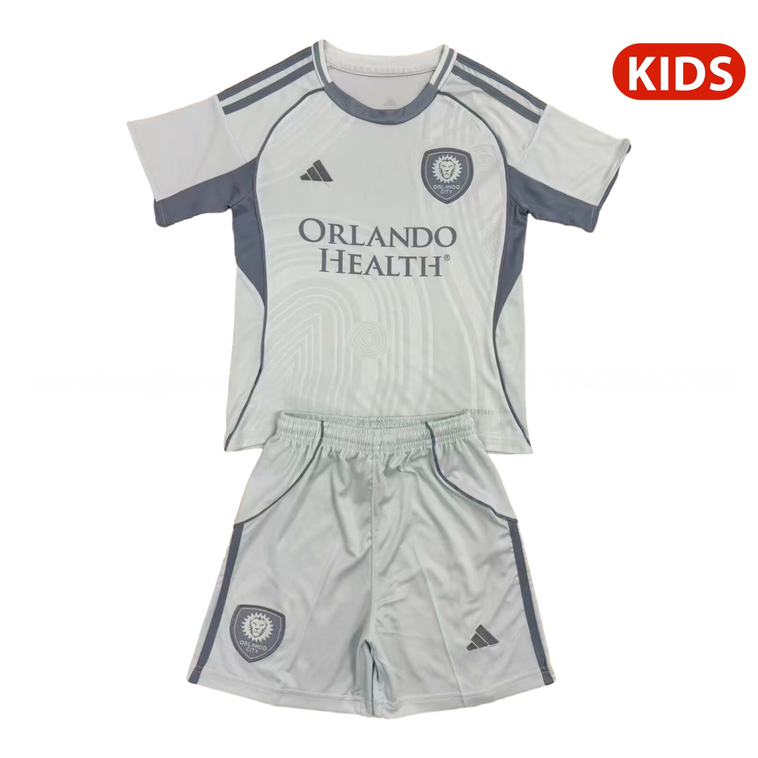 Orlando City 25-26 Pre-Match Training Kids Kit - UnitedFutballJersey