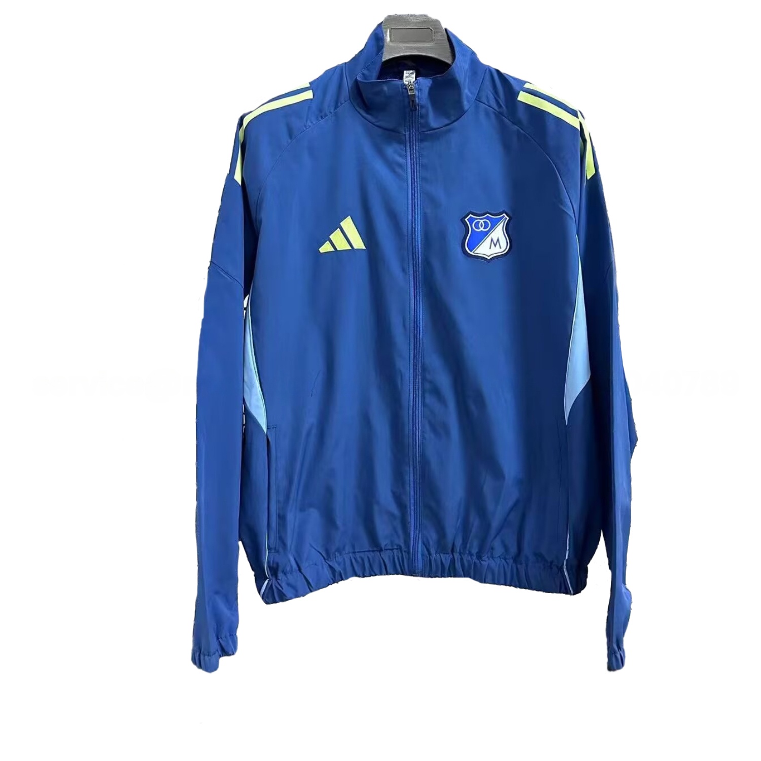 Millonarios 25-26 Windbreaker Jacket - Blue - UnitedFutballJersey