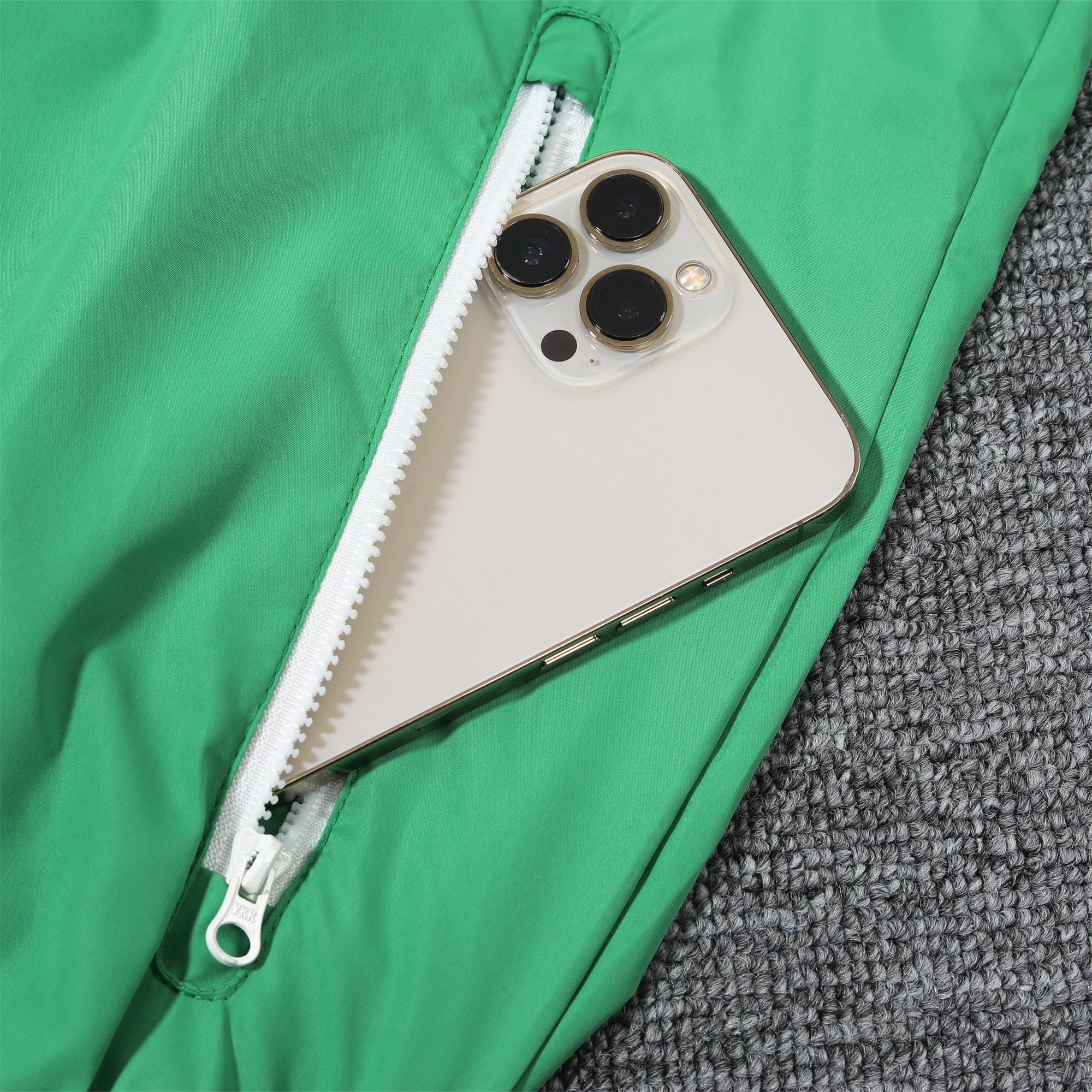 Mexico 2024 National Team Anthem Green Hooded Windbreaker - Player Version - UnitedFutballJersey