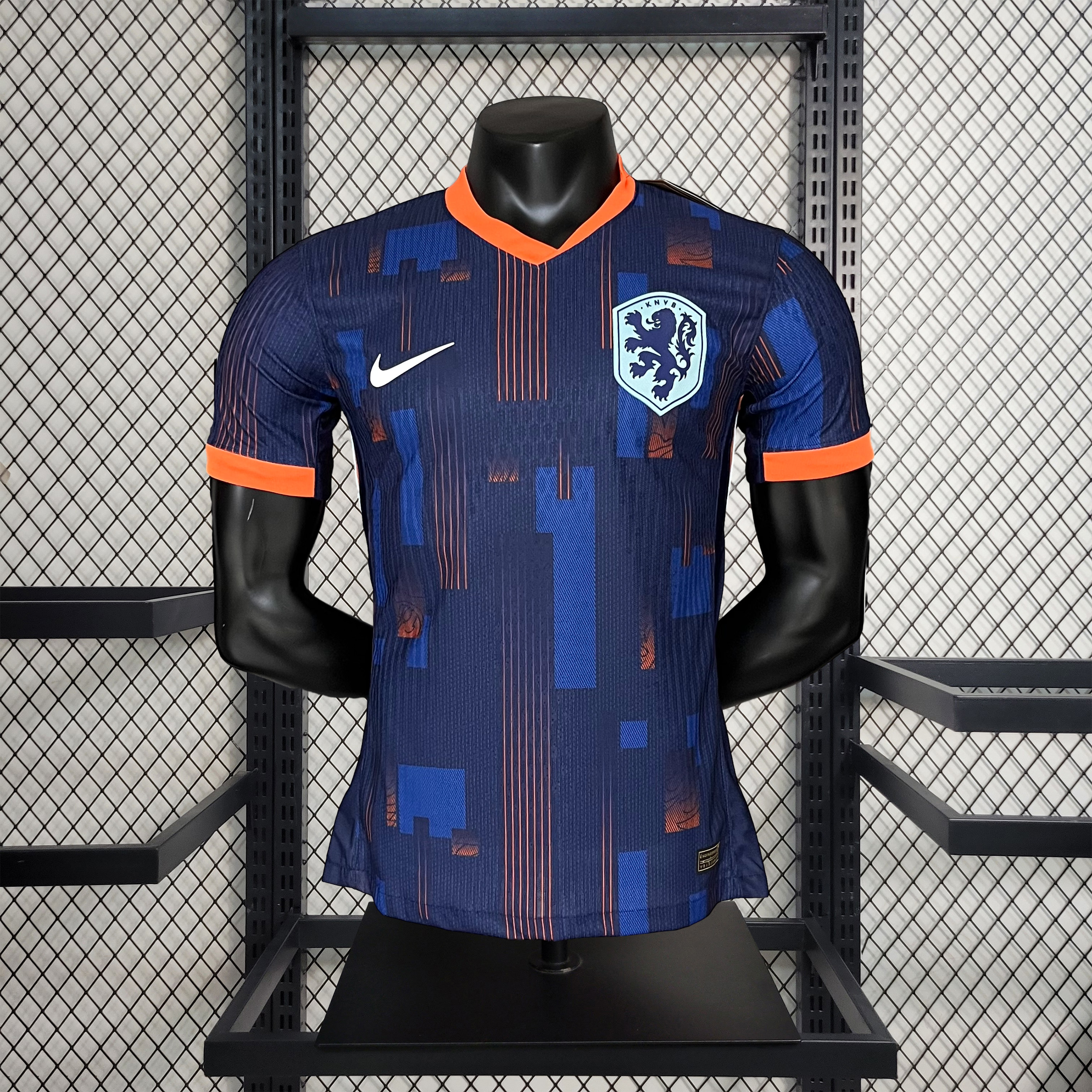 Netherlands 2024 Away Stadium Jersey - Player Version - UnitedFutballJersey