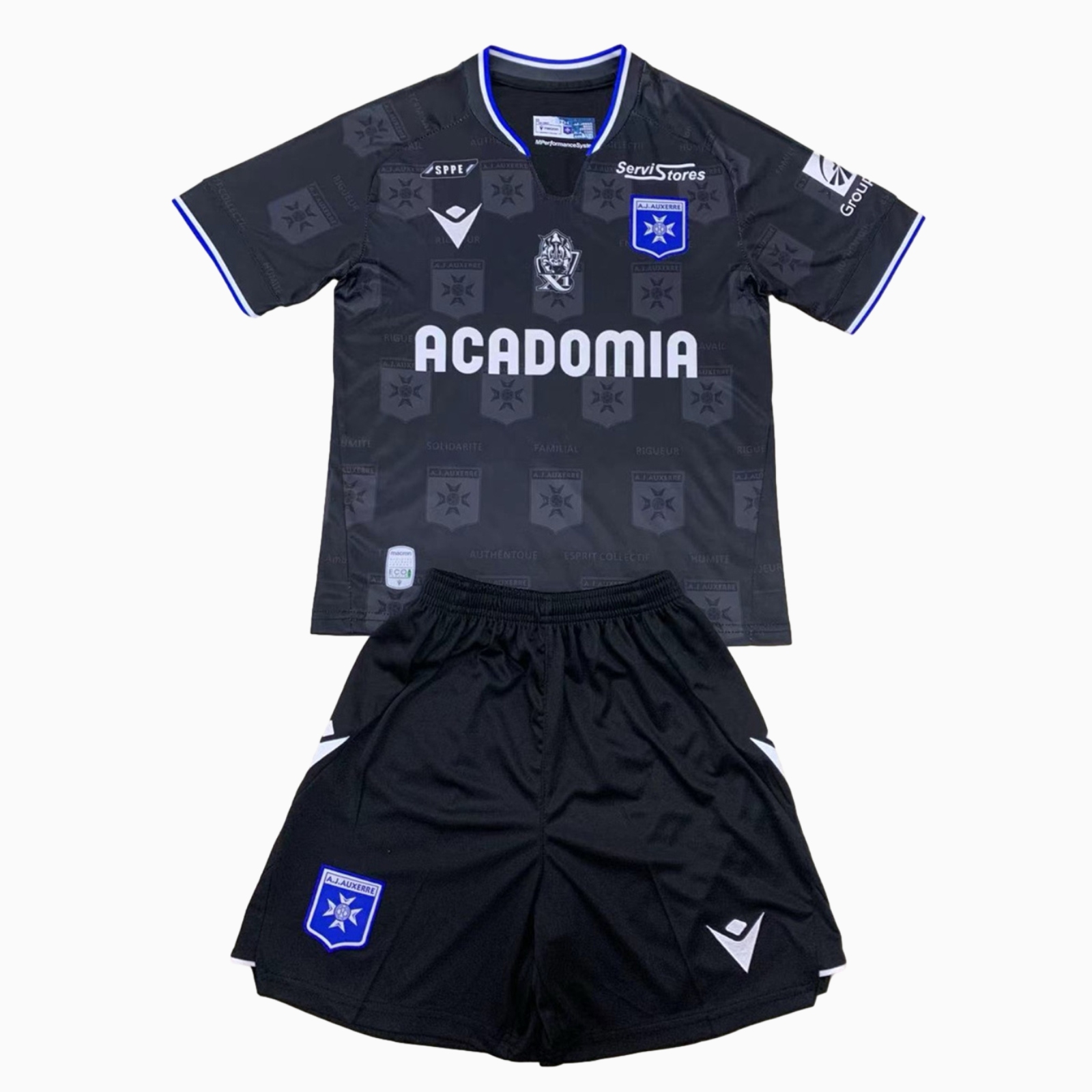 Auxerre 24-25 Away Men's Adult Jersey Set - Fans Version - UnitedFutballJersey