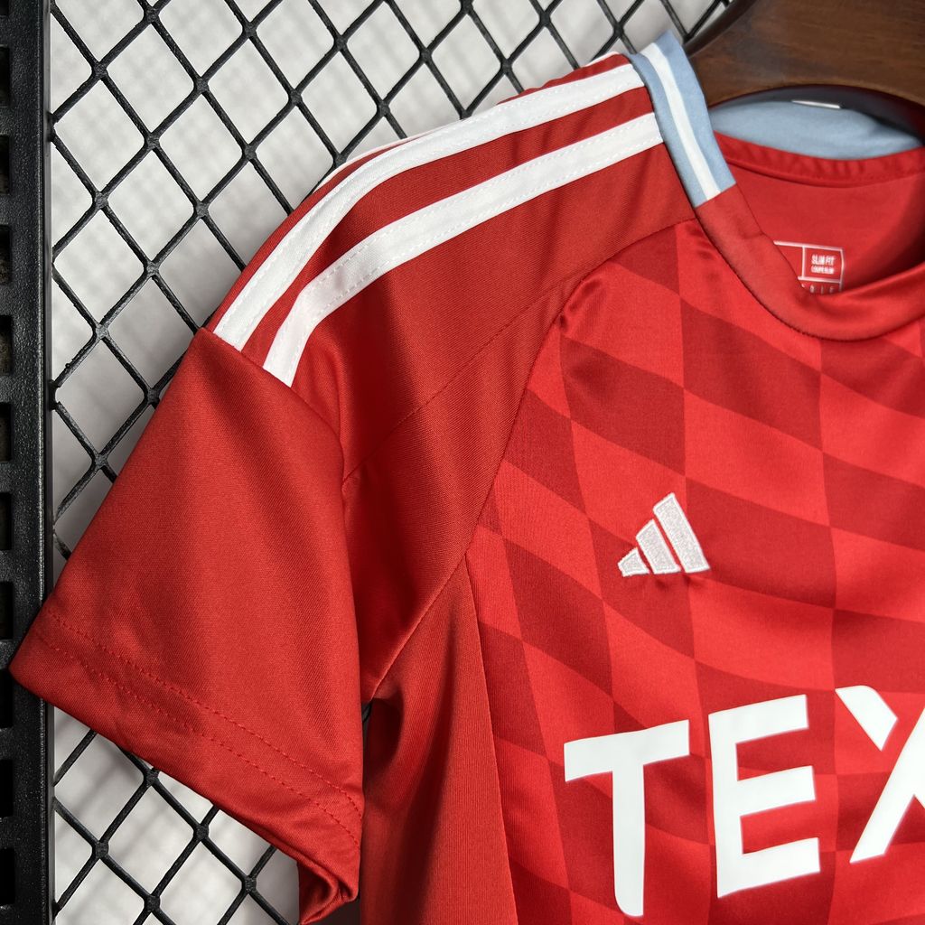 Aberdeen 24-25 Home Stadium Kids Kit - UnitedFutballJersey