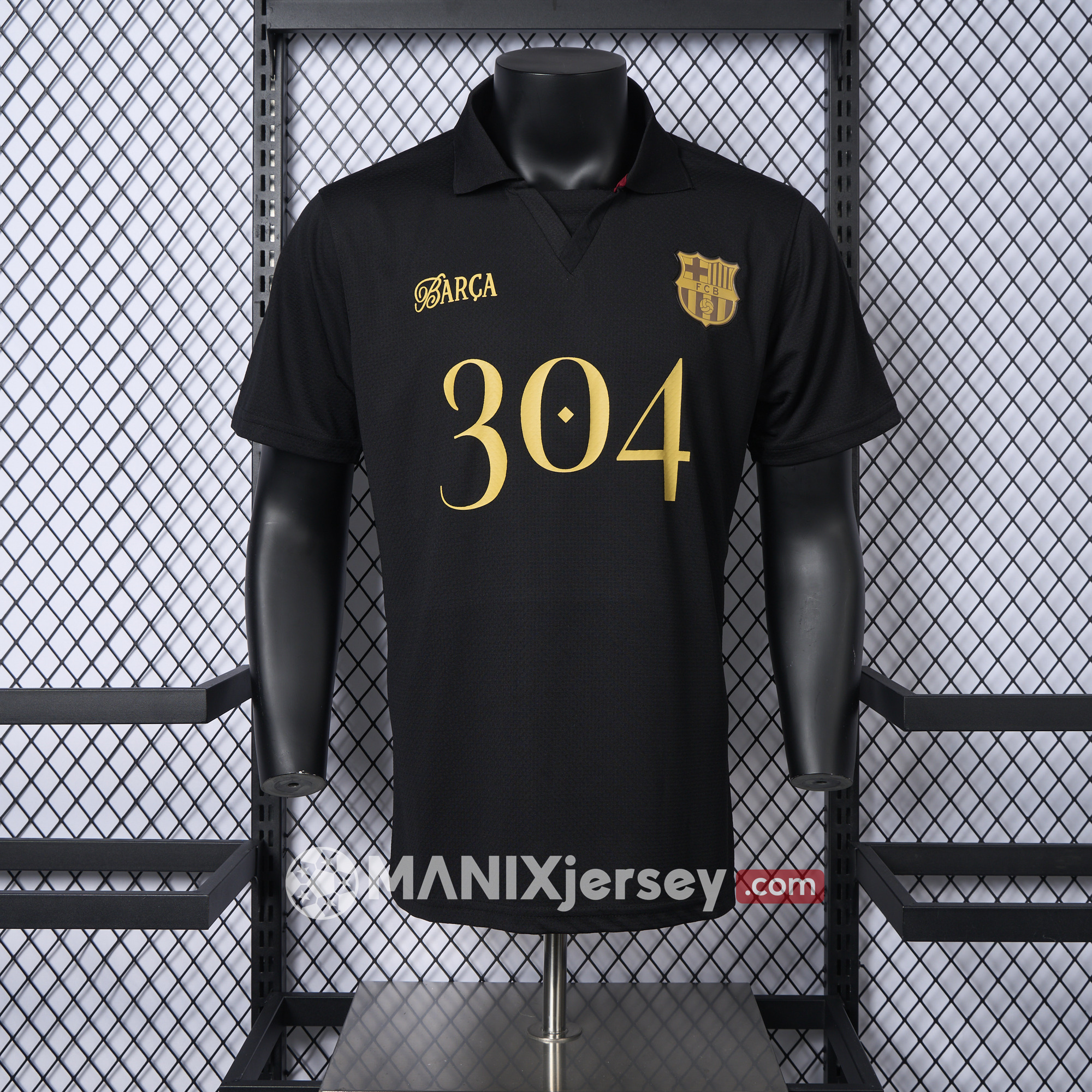 Barcelona 24-25 Yamal Anniversary Black Jersey - Player Version - UnitedFutballJersey
