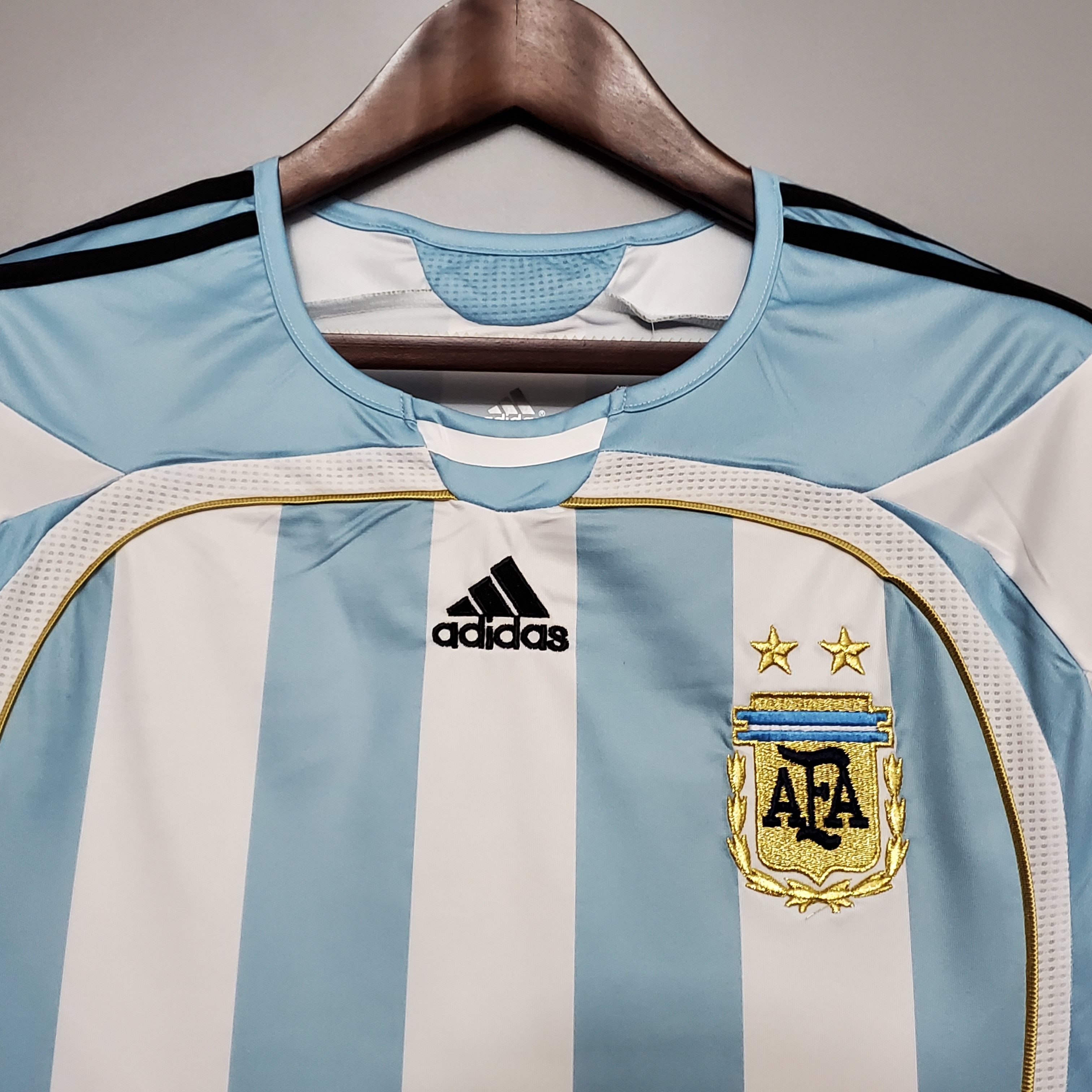 Retro Argentina 2006 Home Stadium Jersey - UnitedFutballJersey