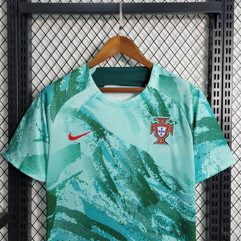 Portugal 2023 Green Training Jersey - Fans Version - UnitedFutballJersey