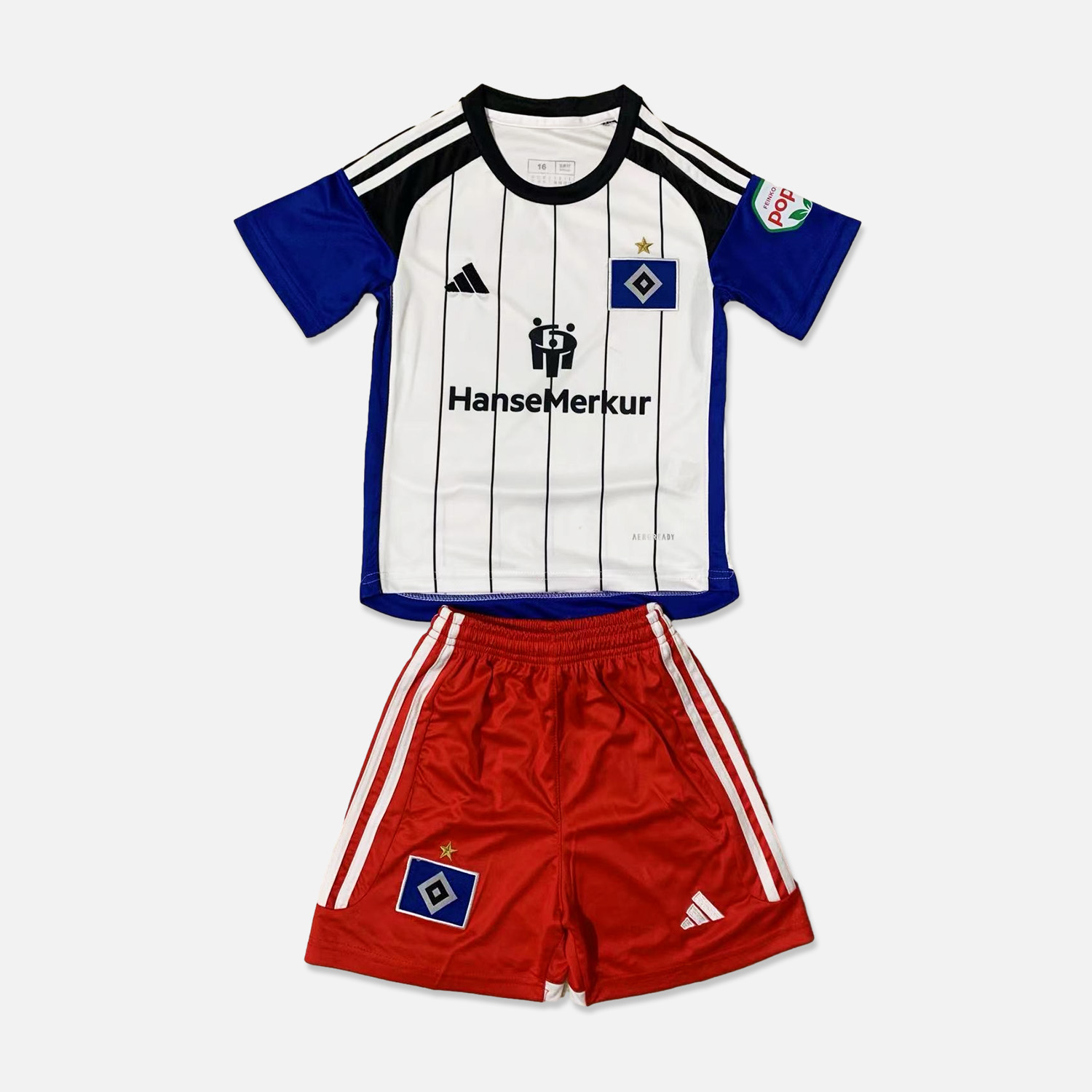 Hamburger SV 23-24 Home Men's Adult Jersey Set - Fans Version - UnitedFutballJersey