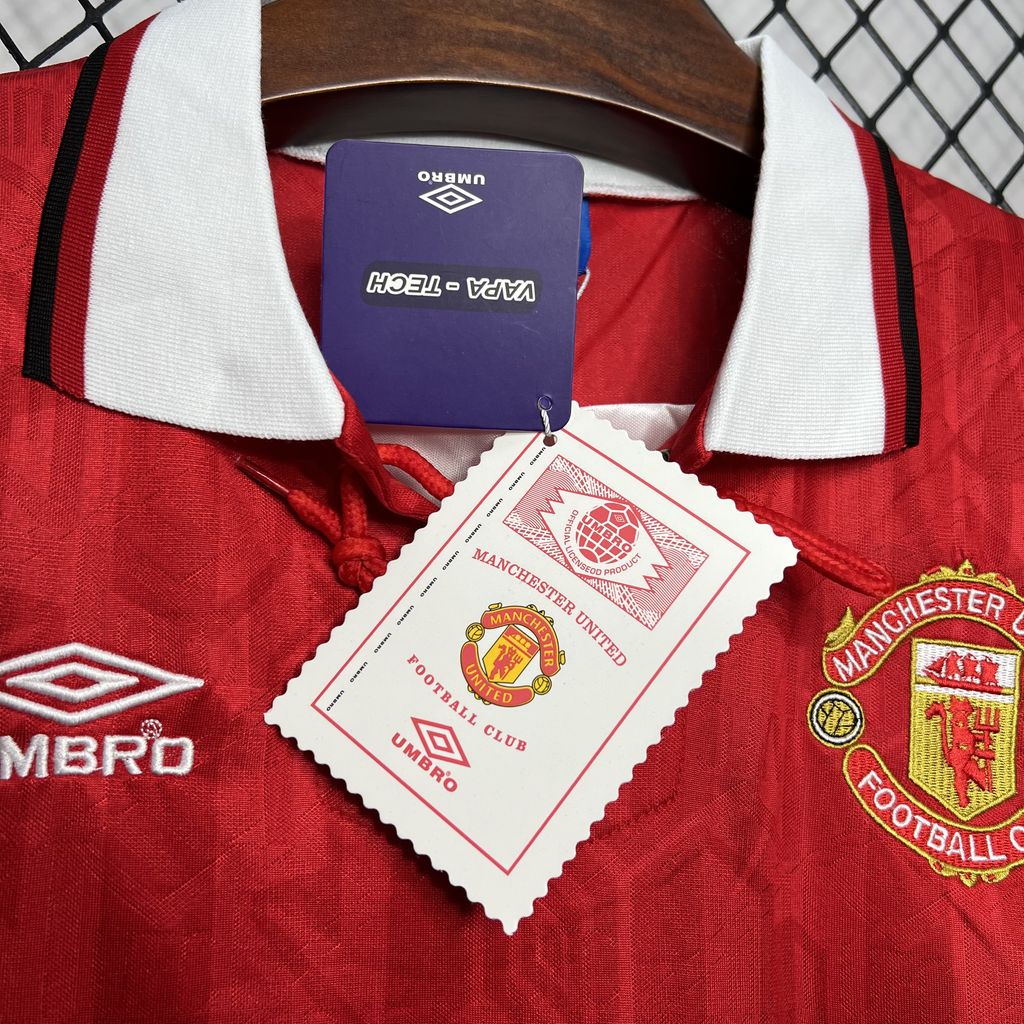 Manchester United Retro 1992-94 Home Jersey - UnitedFutballJersey