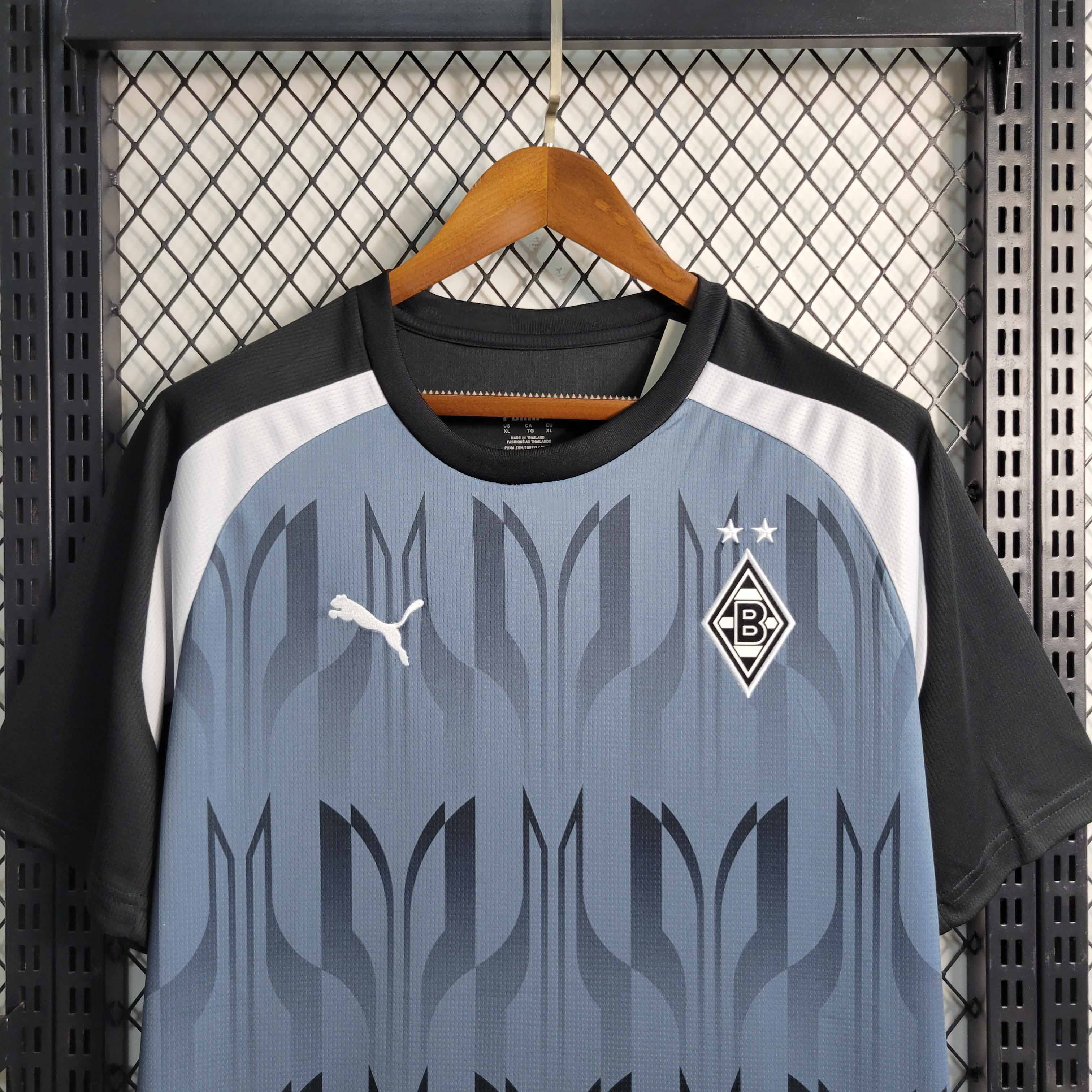 Borussia Mönchengladbach 23-24 Gray Jersey - Fans Version - UnitedFutballJersey
