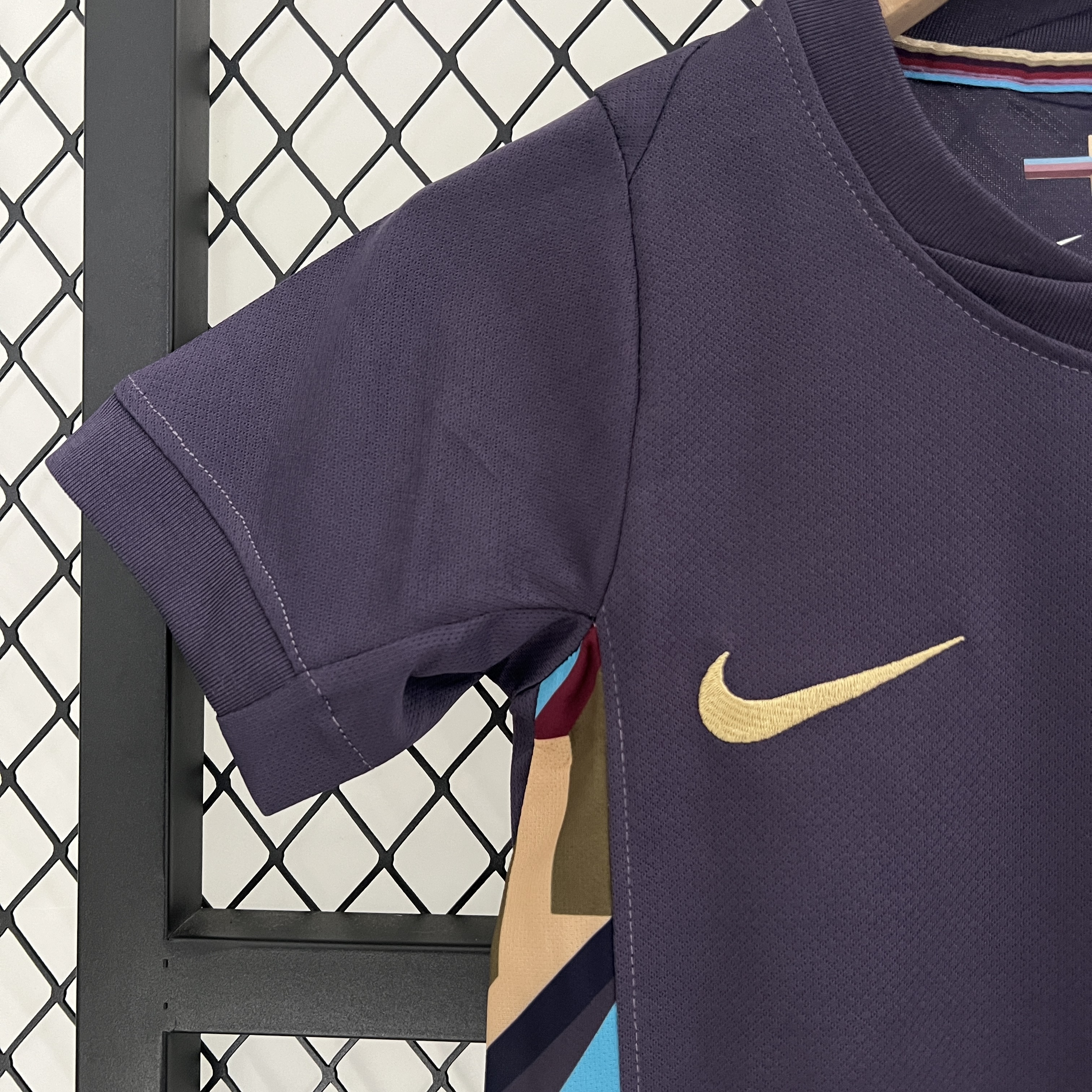 England 2024 Away Stadium Kids Kit - UnitedFutballJersey
