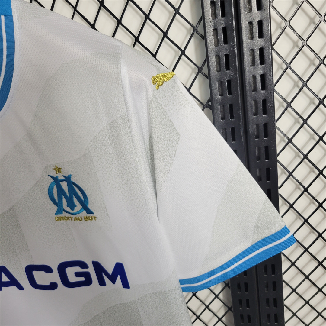 Marseille 23-24 Home Stadium Jersey - Fans Version - UnitedFutballJersey