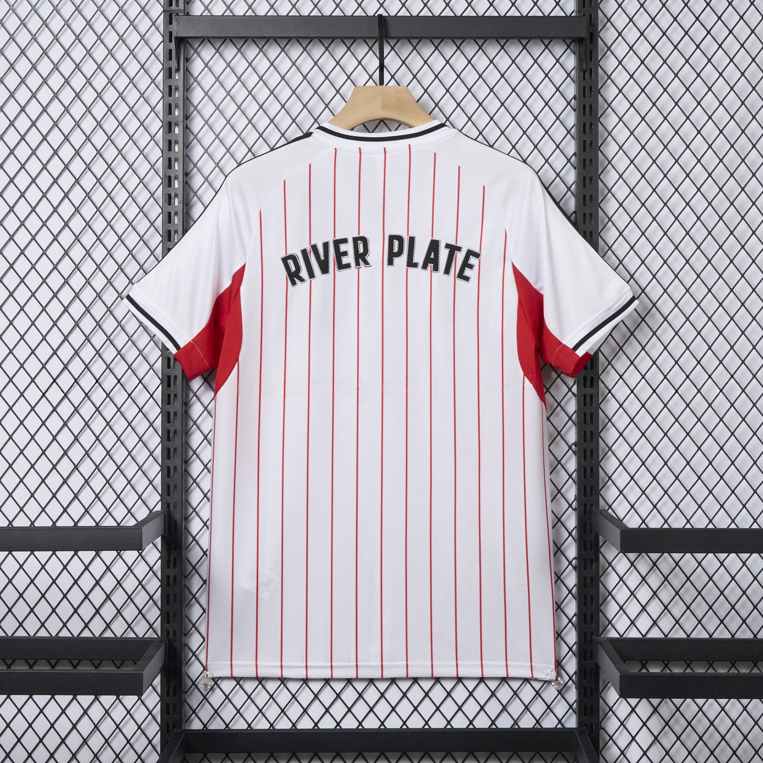 River Plate 25-26 White Baseball Jersey - UnitedFutballJersey