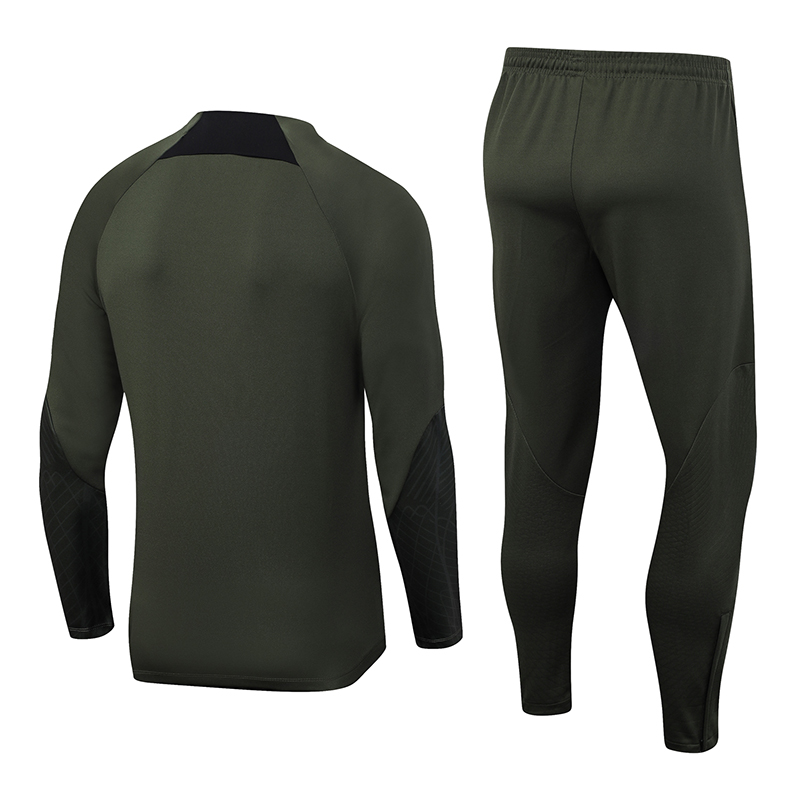 B.A.R.S.A 23-24 Long Sleeve Training Set -Green - UnitedFutballJersey