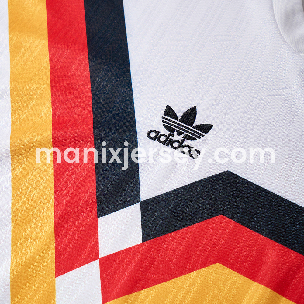 Retro Germany 1990 Home Long Sleeve Jersey - UnitedFutballJersey