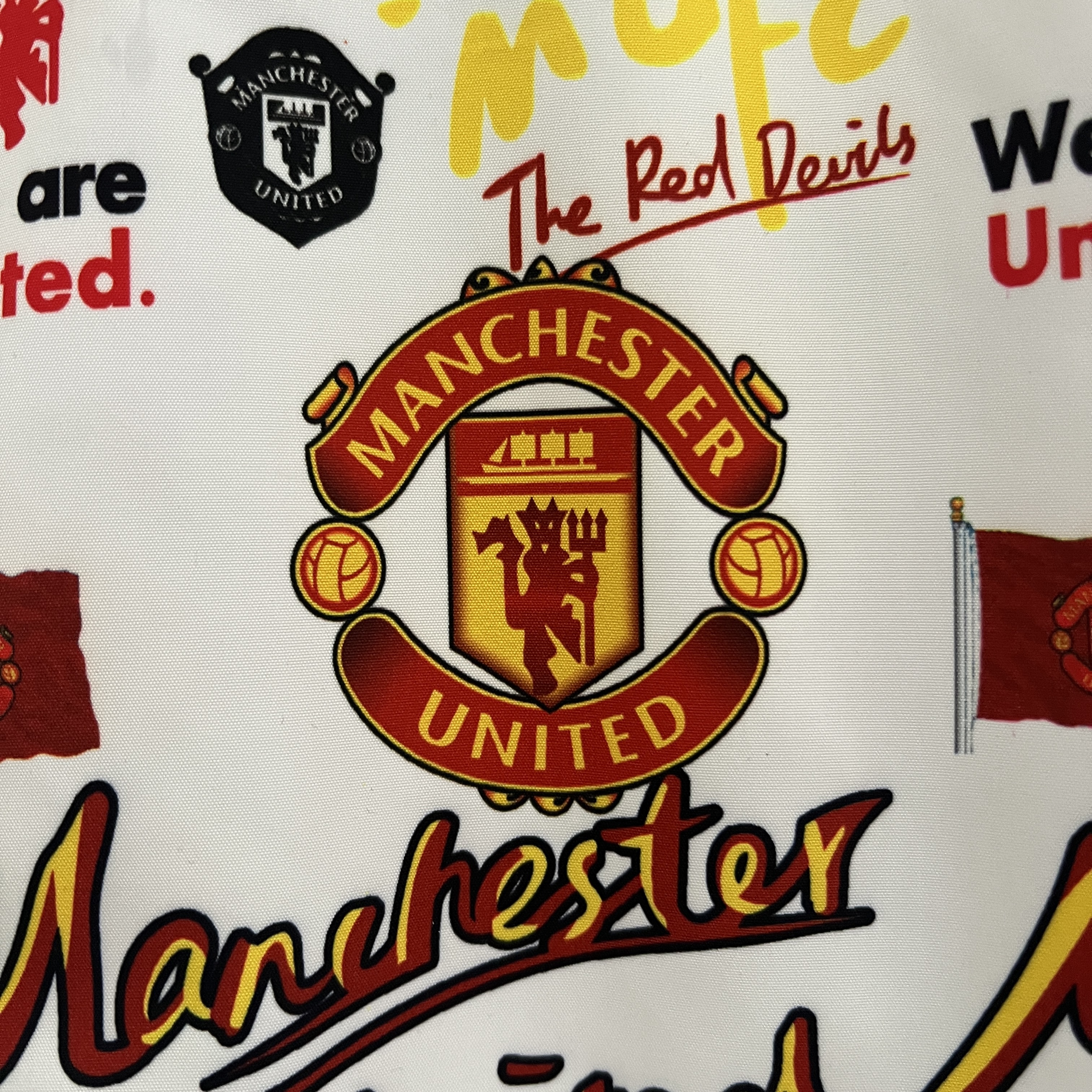 Manchester United 23-24 Double Sided Windbreaker - Graffiti Style - UnitedFutballJersey