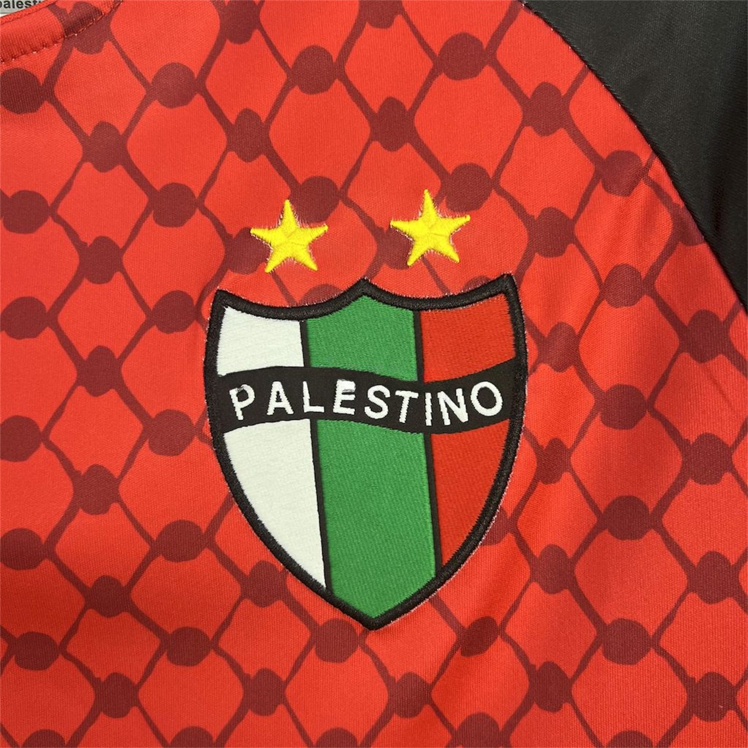Club Deportivo Palestino 25-26 Red Goalkeeper Jersey - Fans Version - UnitedFutballJersey