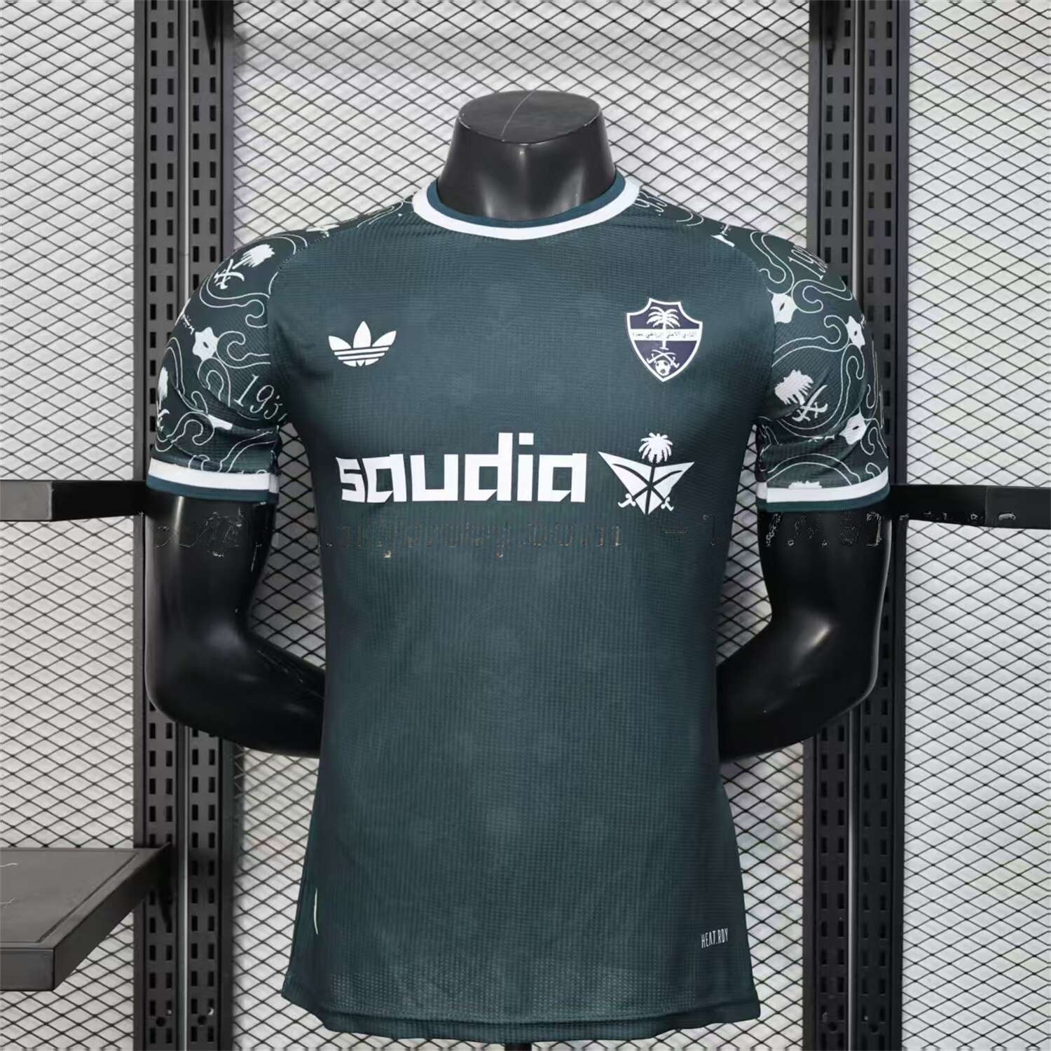Al-Ahli SFC Jeddah Nationals 25-26 Green Special Edition Jersey - Player Version - UnitedFutballJersey