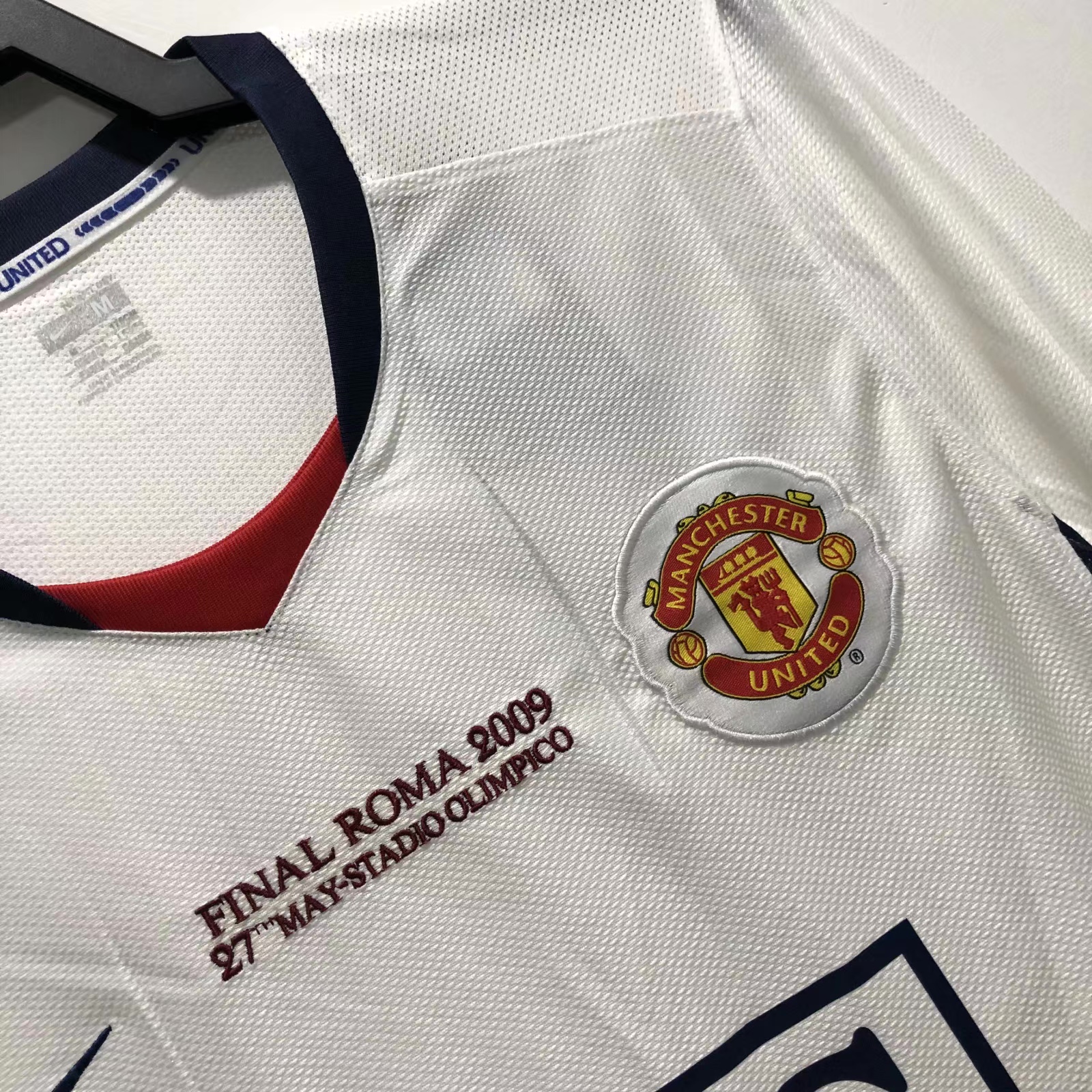 Retro Manchester United 08-09 Away Long Sleeve Jersey - Champions League Final Version - UnitedFutballJersey