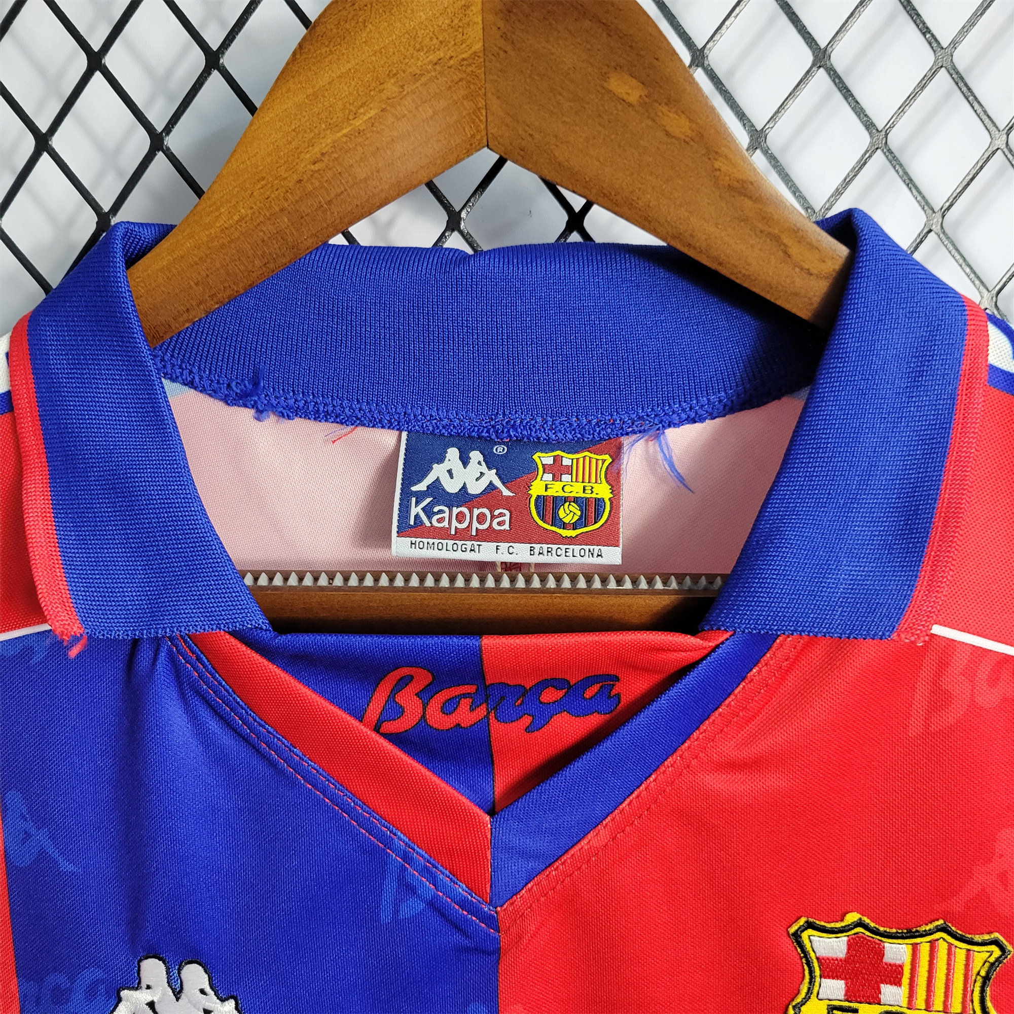 B.A.R.S.A Retro 92-95 Home Stadium Jersey - UnitedFutballJersey