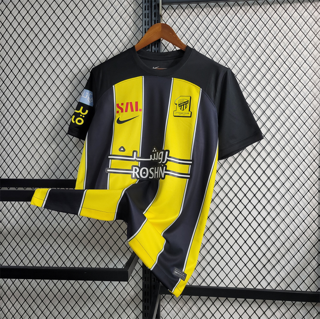 Al Ittihad Jeddah United 23-24 Home Jersey - Fans Version - UnitedFutballJersey