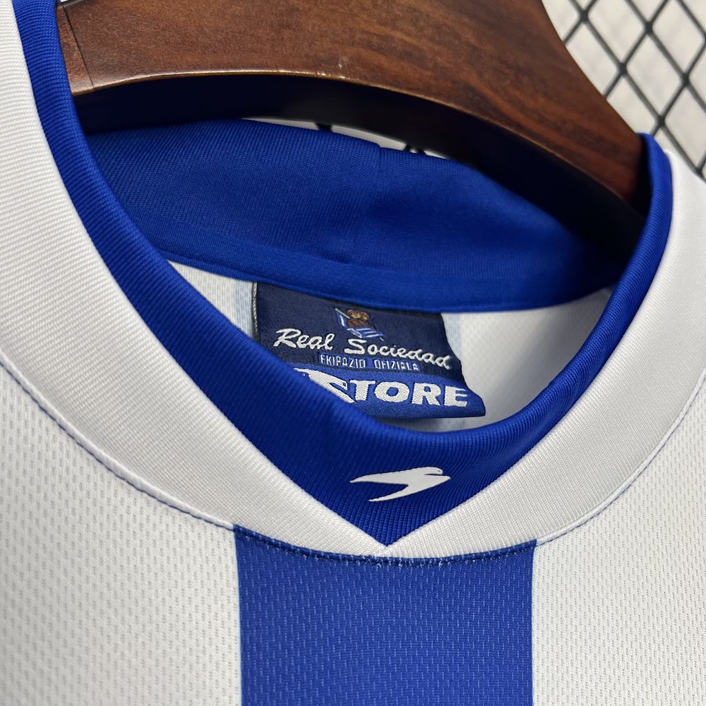 Retro Real Sociedad 2002-03 Home Jersey - UnitedFutballJersey