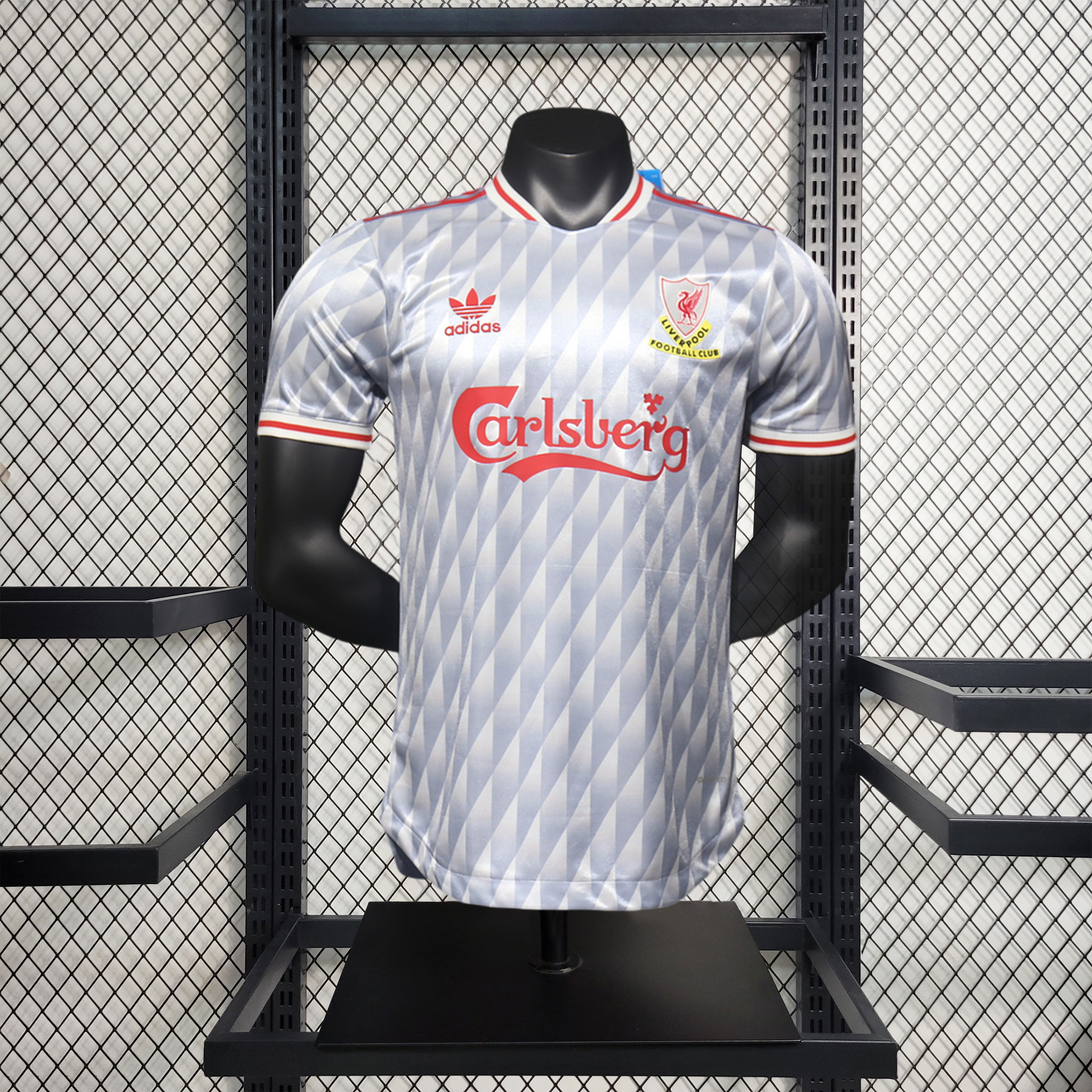 Liver.pool X THE BEATLES 24-25 Grey Special Edition Jersey - Player Version - UnitedFutballJersey