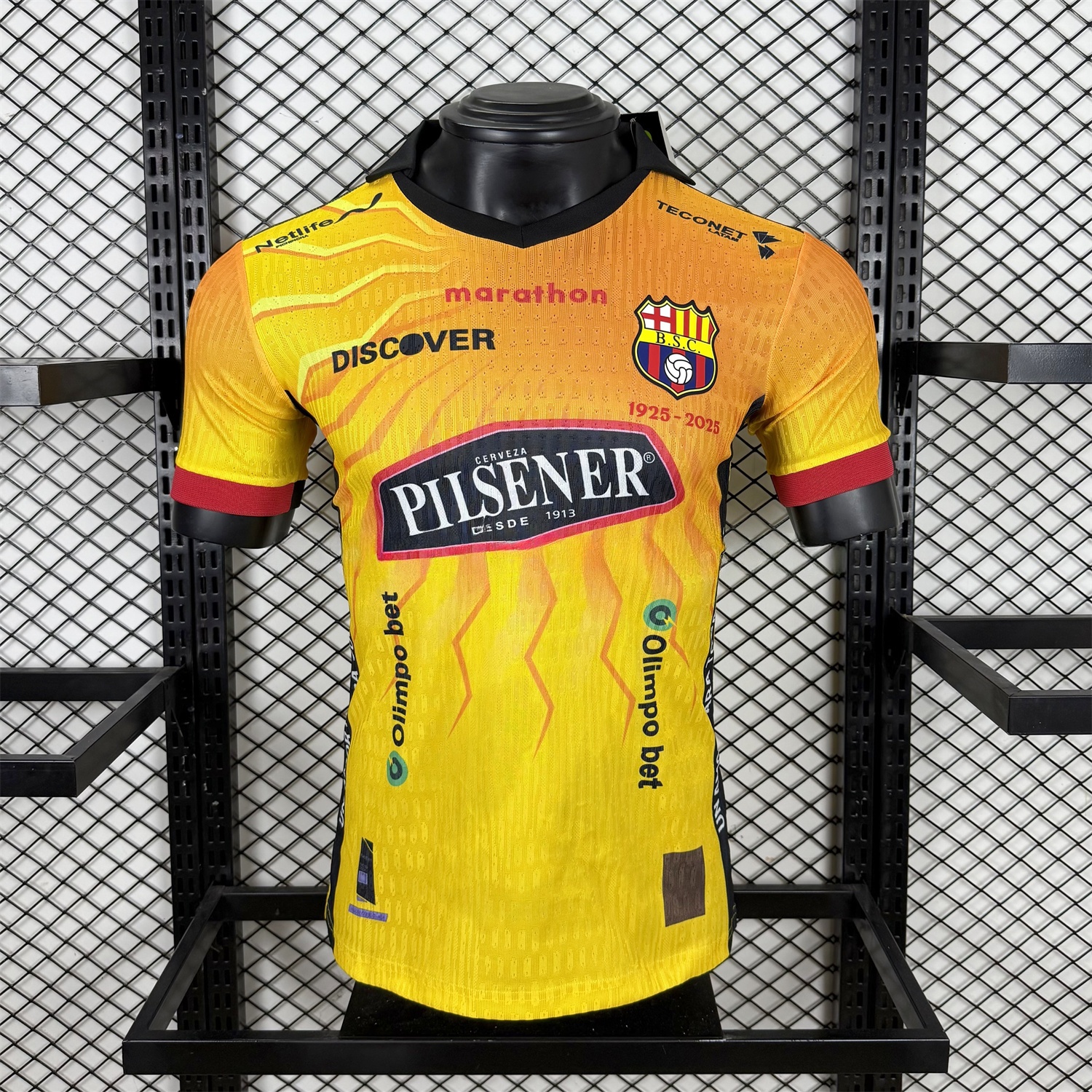Barcelona Sporting Club 2025 Centennial Jersey - Player Version - UnitedFutballJersey
