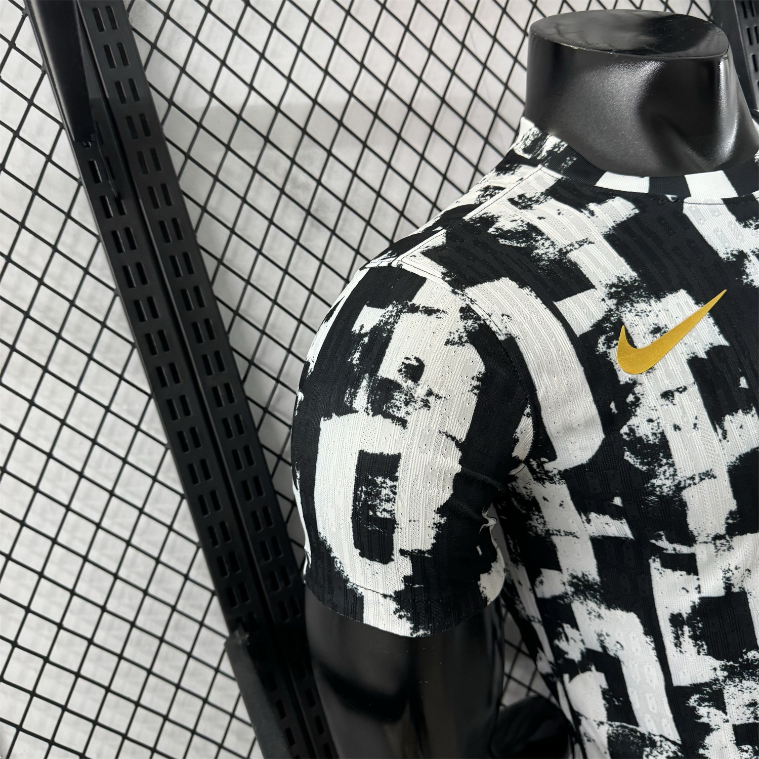 B.A.R.S.A 25-26 Unsponsored White & Black Letters Special Jersey - Player Version - UnitedFutballJersey