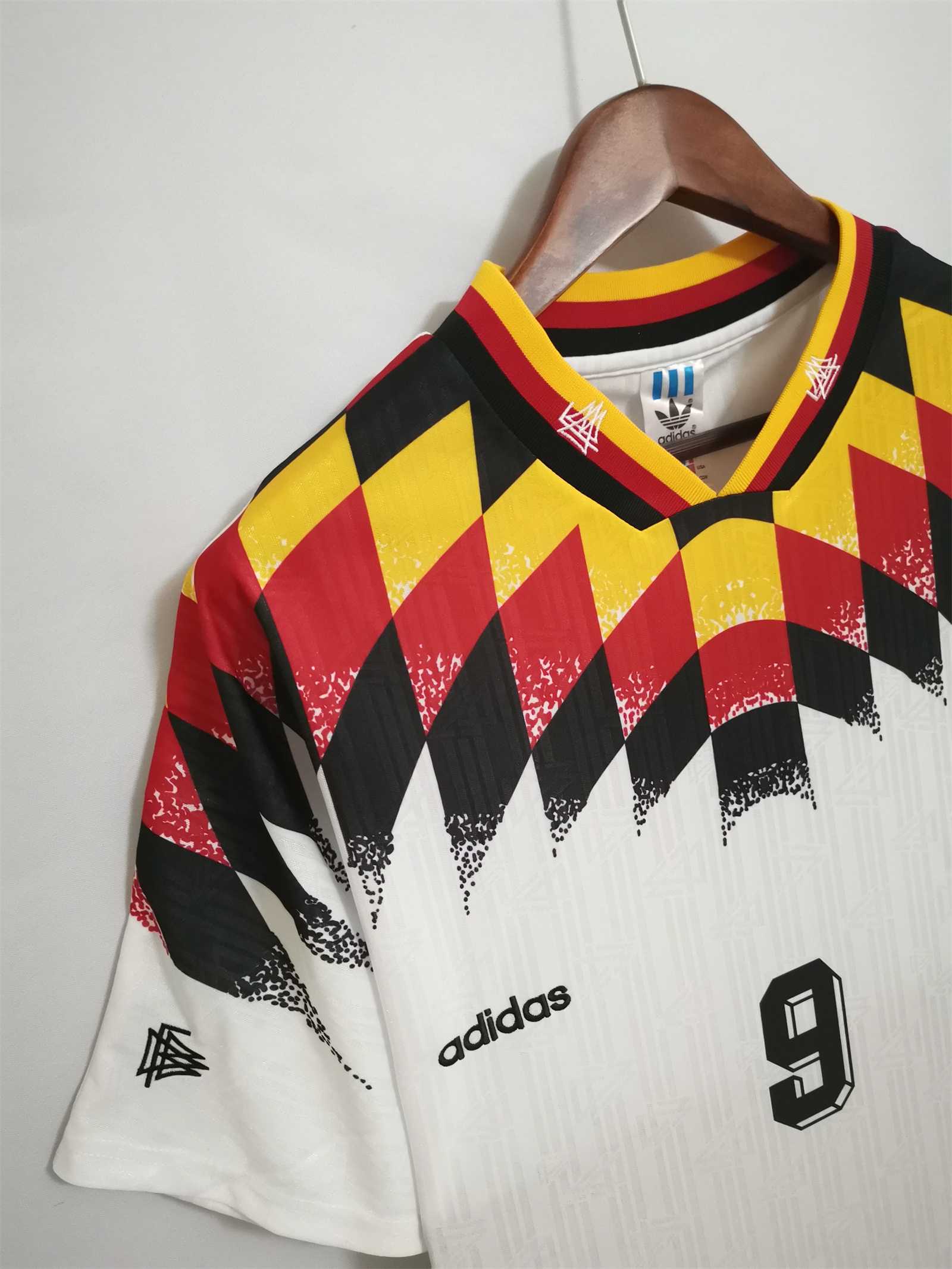 Retro Germany 1994 Home Stadium Jersey - UnitedFutballJersey