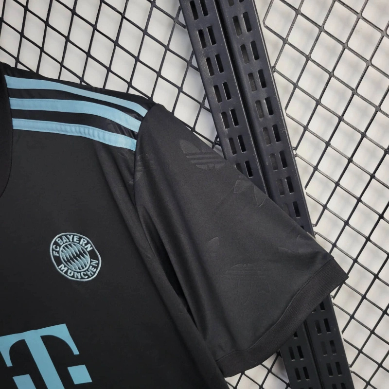 Bayern Munich 24-25 Black Training Jersey - Fans Version - UnitedFutballJersey
