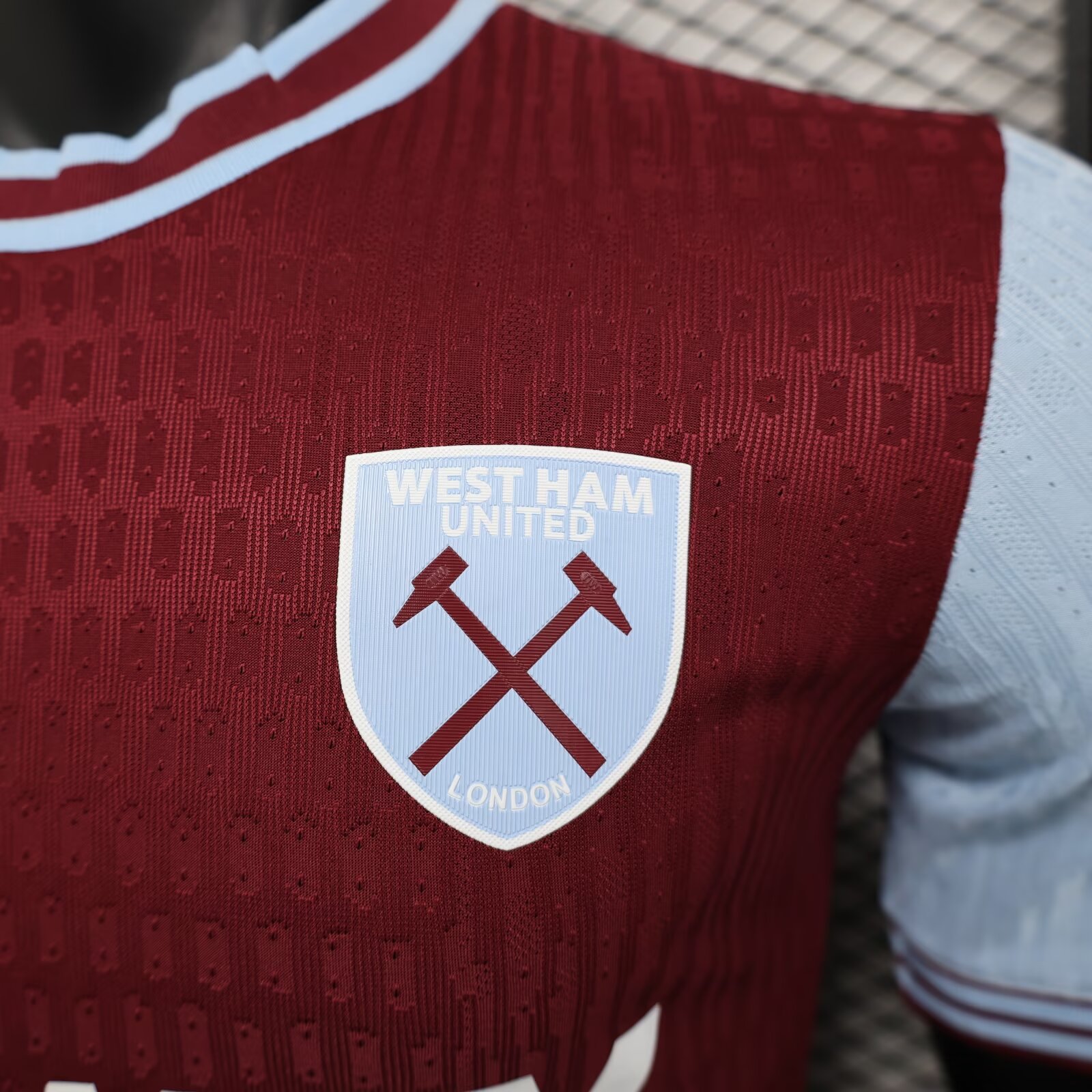 West Ham United 24-25 Home Stadium Jersey - Player Version - UnitedFutballJersey
