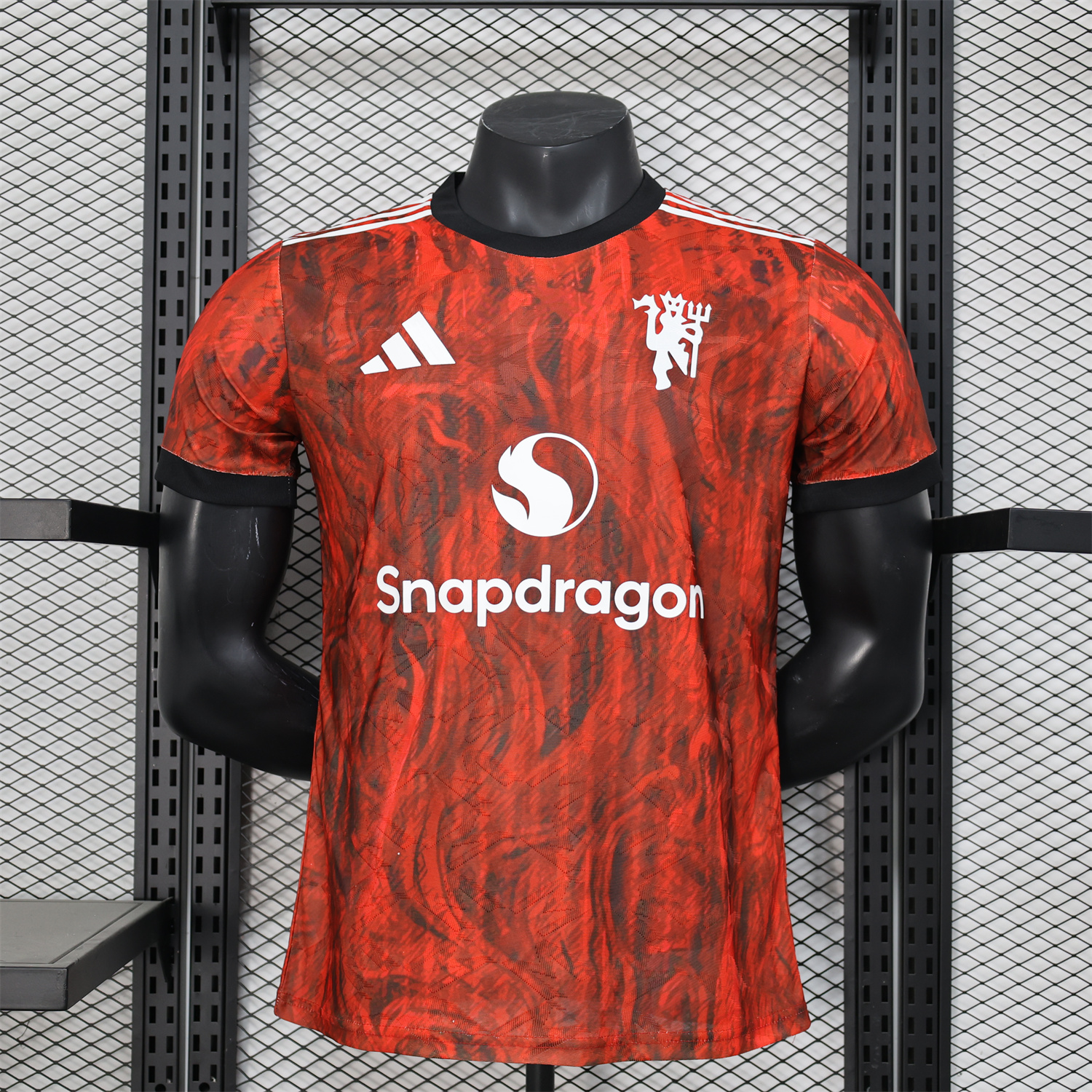 Manchester United 24-25 Red Fire Special Edition Jersey - Player Version - UnitedFutballJersey