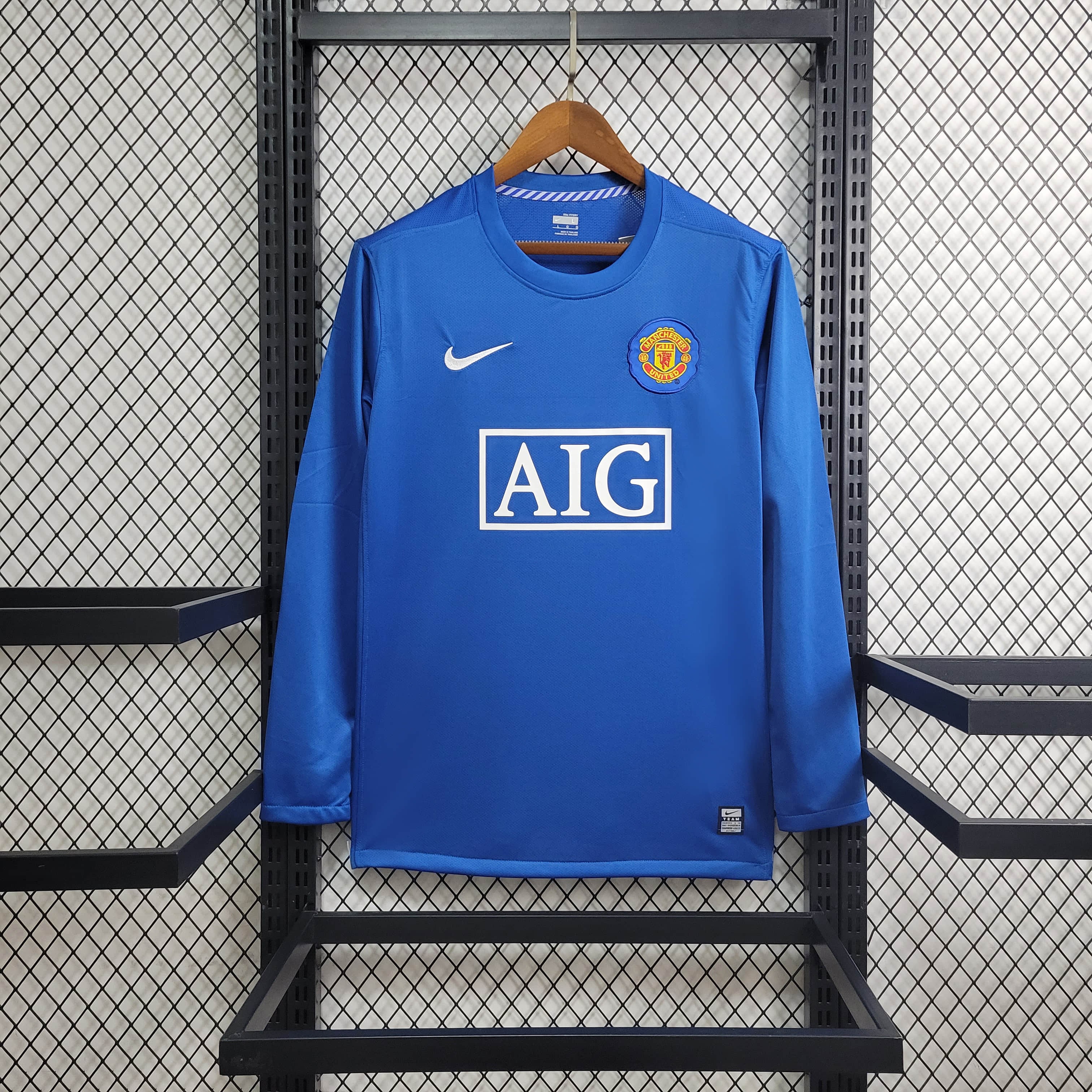 Retro Manchester United 08-09 Third Long Sleeve Jersey - UnitedFutballJersey