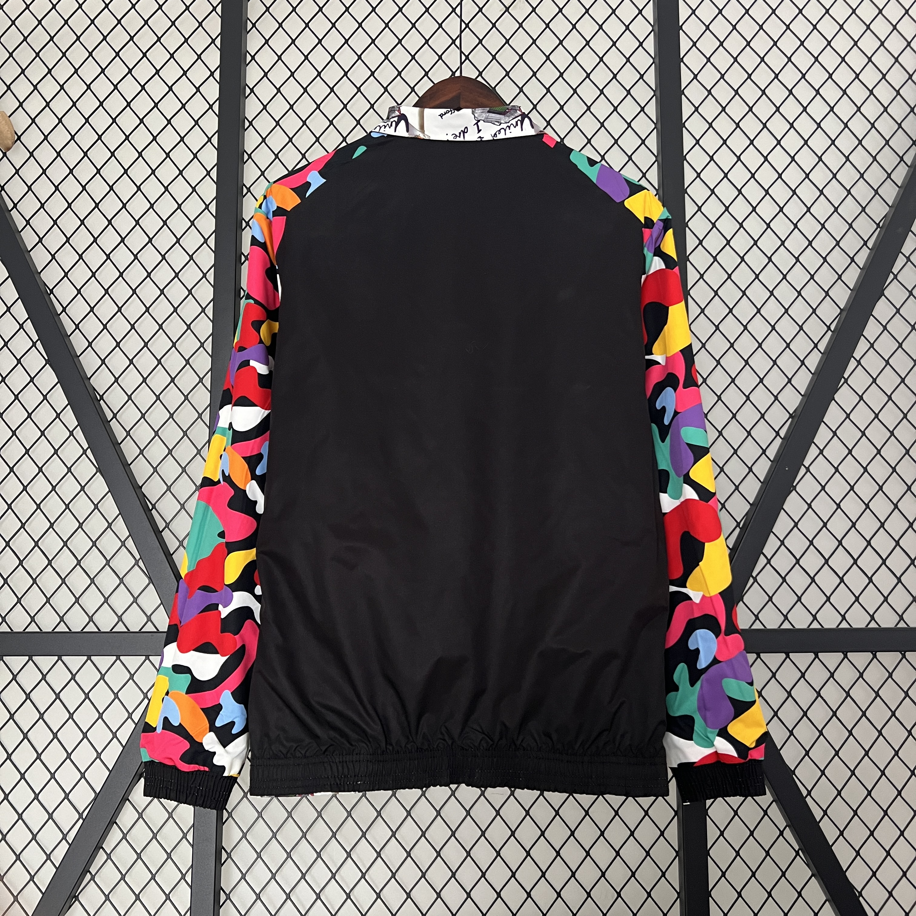 Manchester United 23-24 Double Sided Windbreaker - Graffiti Style - UnitedFutballJersey