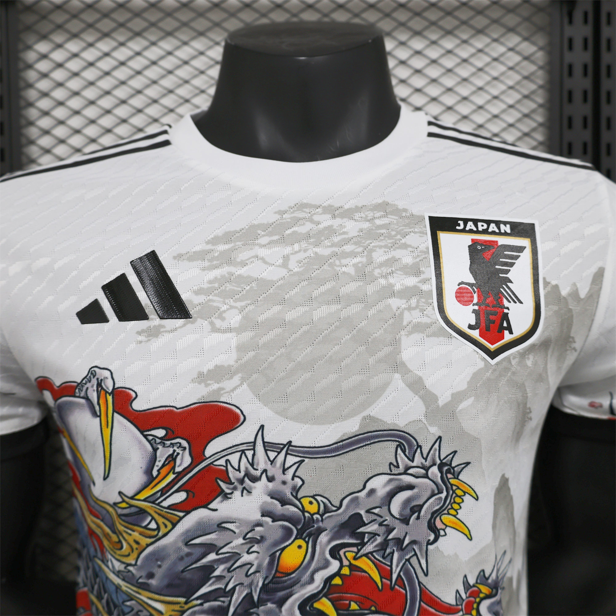Japan 2024 White Dragon Special plum bossom Edition Jersey - Player Version - UnitedFutballJersey